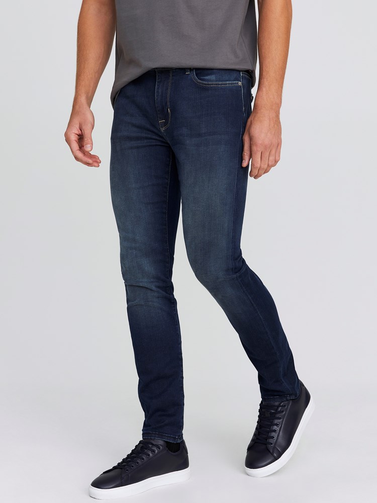 Alain Blue Tint Hyper Stretch Jeans 7244116_DAB-JEANPAUL-A20-Modell-front_2790_Alain Blue Tint Hyper Stretch Jeans DAB.jpg_Front||Front