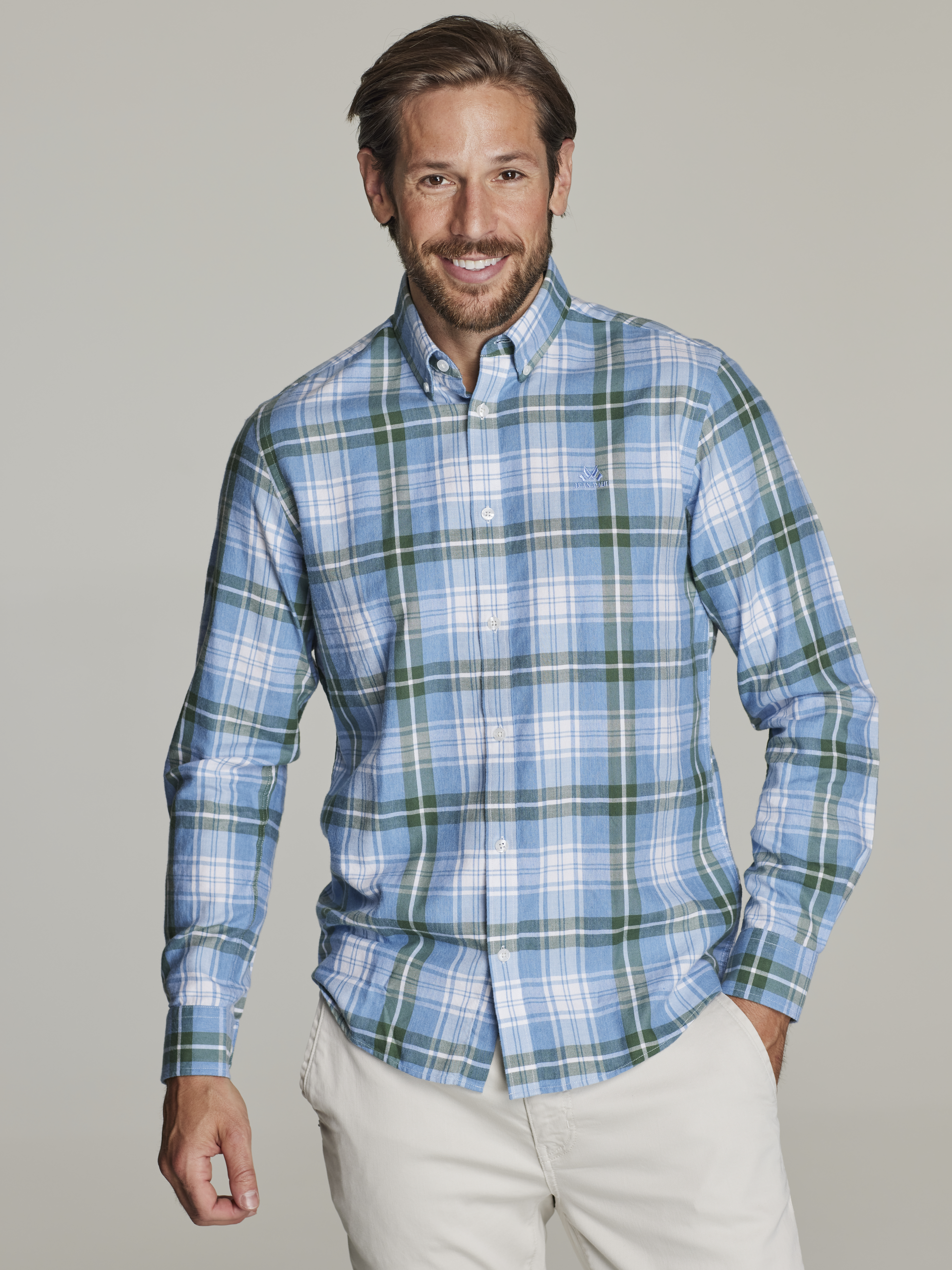 Ramon skjorte - slim fit 7249042_GOH-JEANPAUL-S22-Modell-front_95737_Ramon skjorte - slim fit GOH.jpg_Front||Front