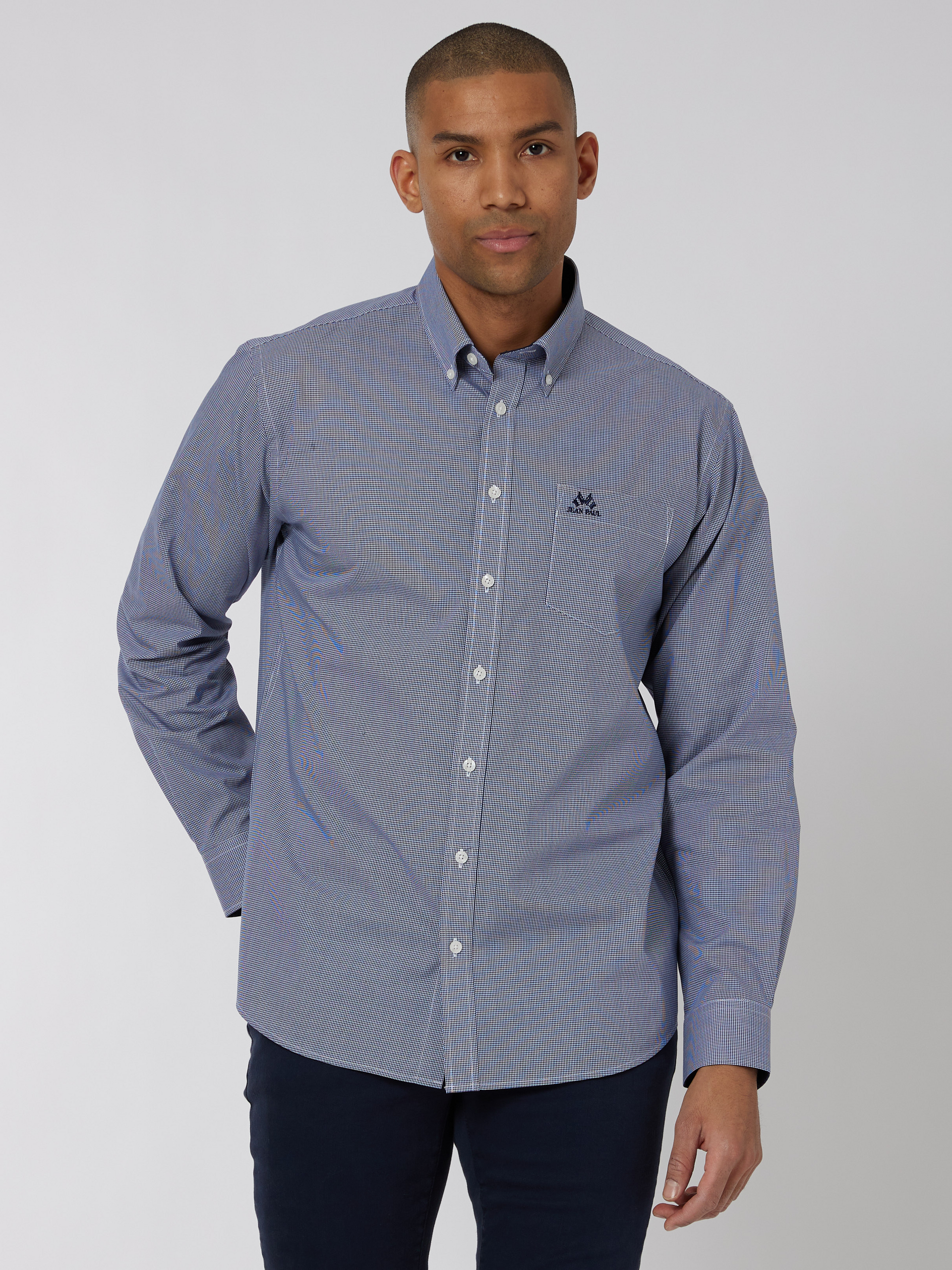 Kendy skjorte - classic fit 7249066_EGG-JEANPAUL-S22-Front_3170_Kendy skjorte - classic fit EGG.jpg_Front||Front