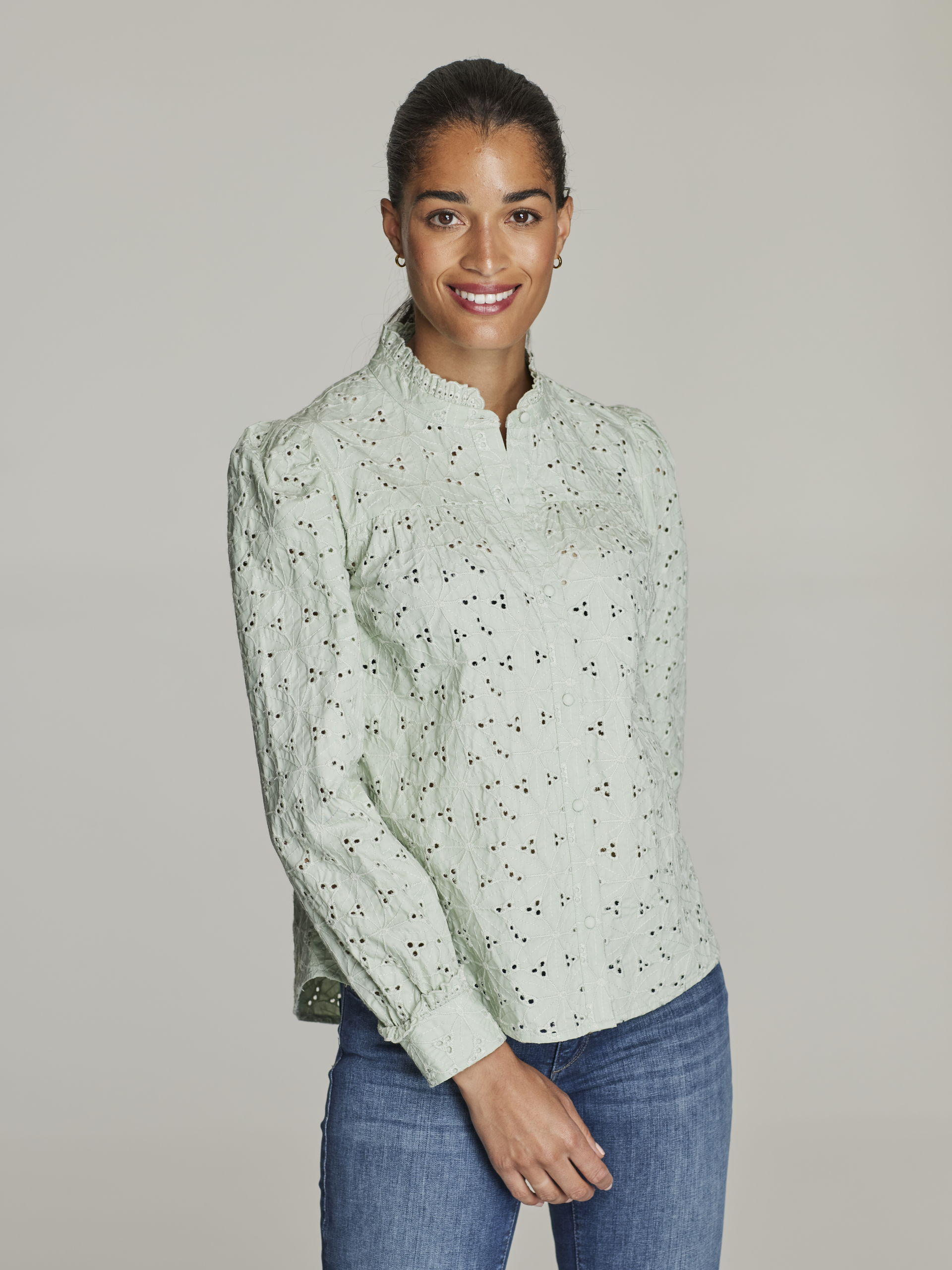 Elenore bluse 7249136_I5Q-JEANPAULFEMME-S22-Modell-front_33283_Elenore bluse I5Q_Elenore bluse I5Q 7249136.jpg_Front||Front