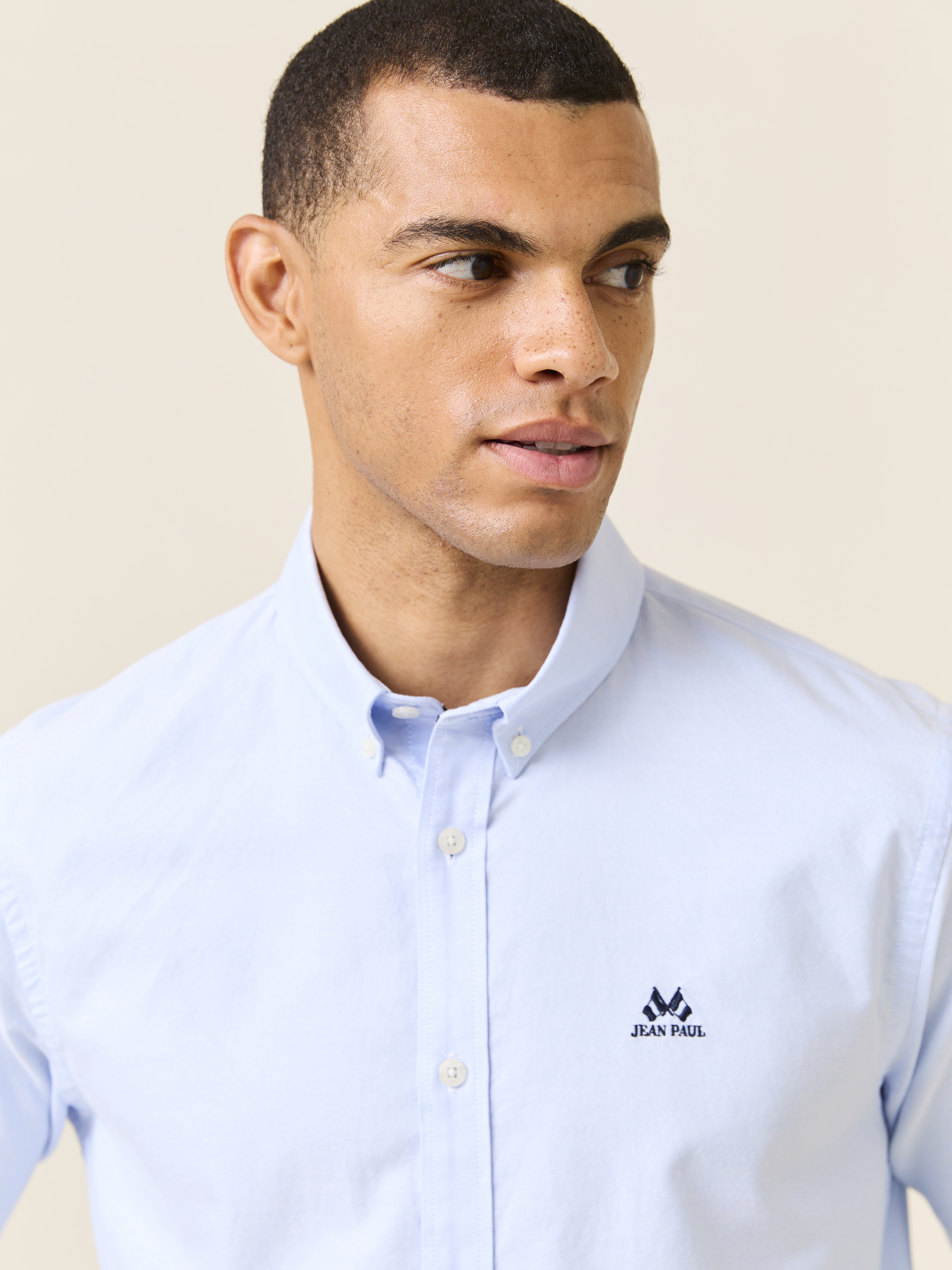 Oxford Skjorte - Regular Fit 7249305_EN3-JEANPAUL-NOS-Modell-Front_5754_Oxford Skjorte - Regular Fit EN3 7249305.jpg_Front||Front