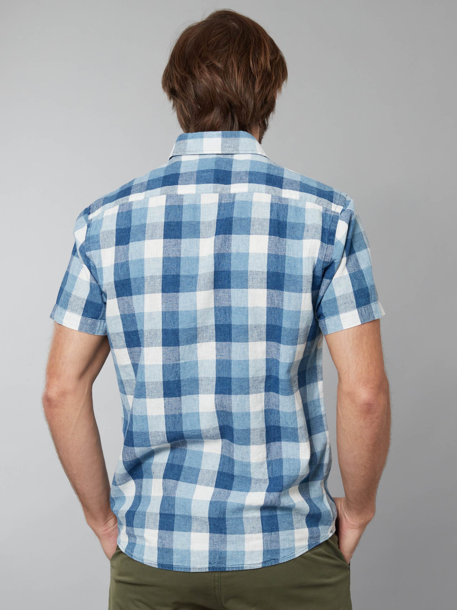 Anton rutet skjorte - regular fit 7249871_DAE-JEANPAUL-H22-Modell-Back_7689_Anton rutet skjorte - regular fit DAE.jpg_
