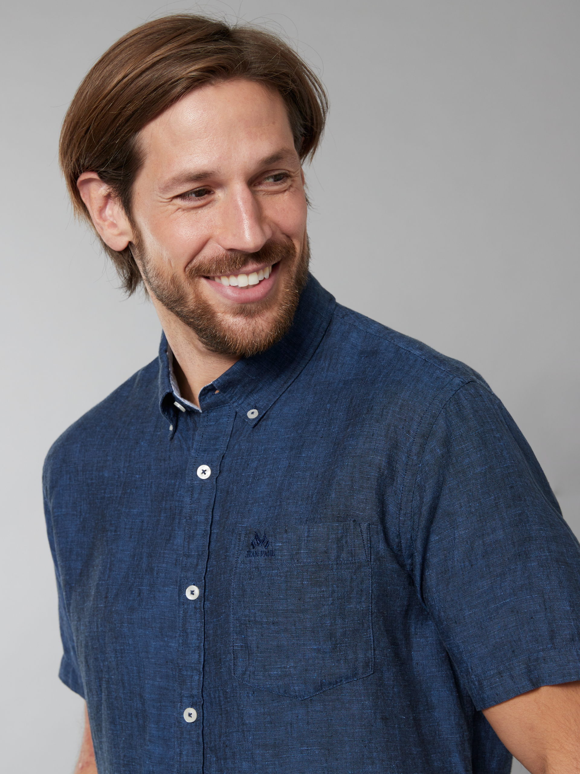 Dillon linskjorte - regular fit 7249965_EGJ-JEANPAUL-H22-Modell-Front_2091_Dillon linskjorte - regular fit EGJ.jpg_Front||Front