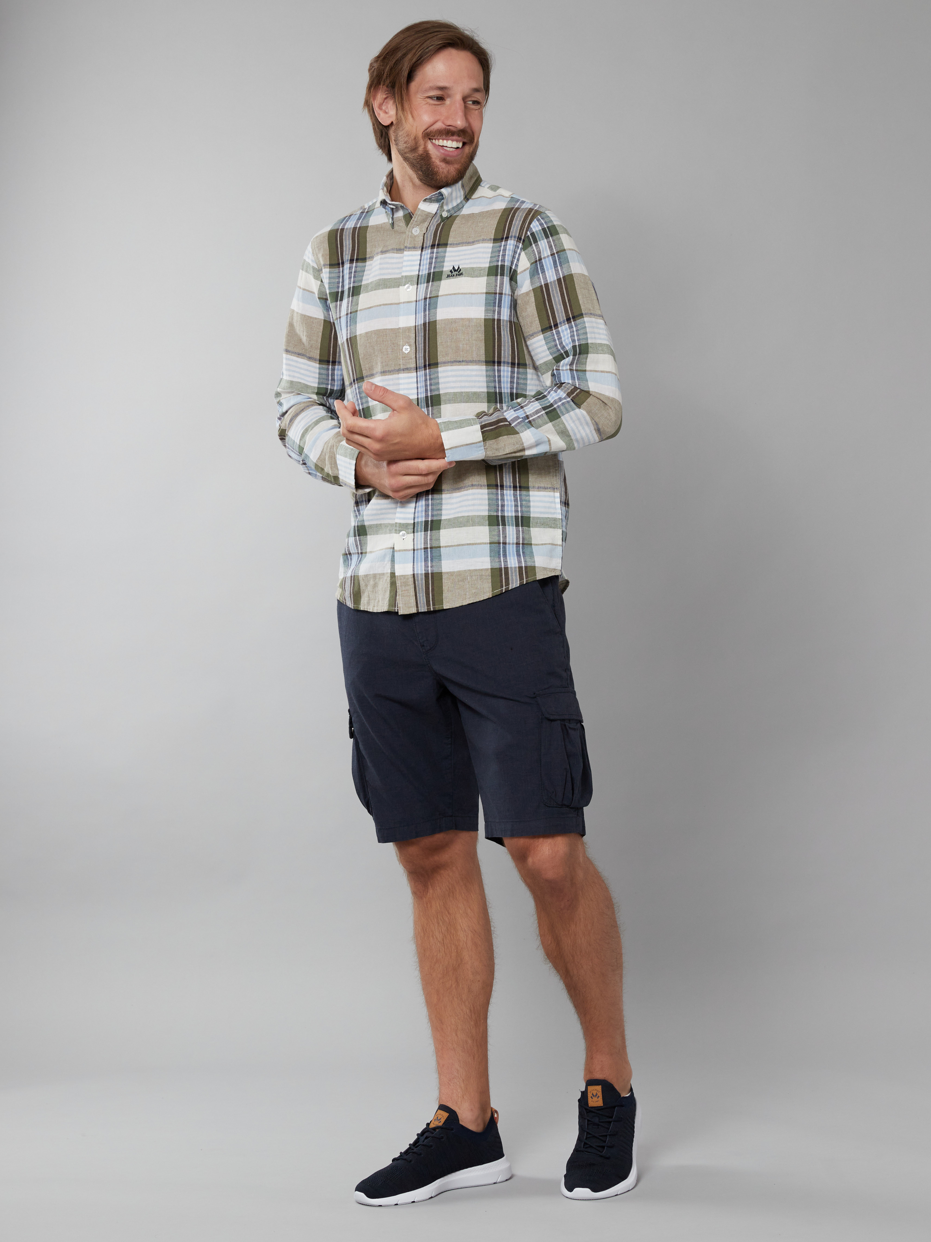 Dimitri linskjorte - regular fit 7249966_GOH-JEANPAUL-A22-Modell-Front_8765_Dimitri linskjorte - regular fit GOH.jpg_Front||Front