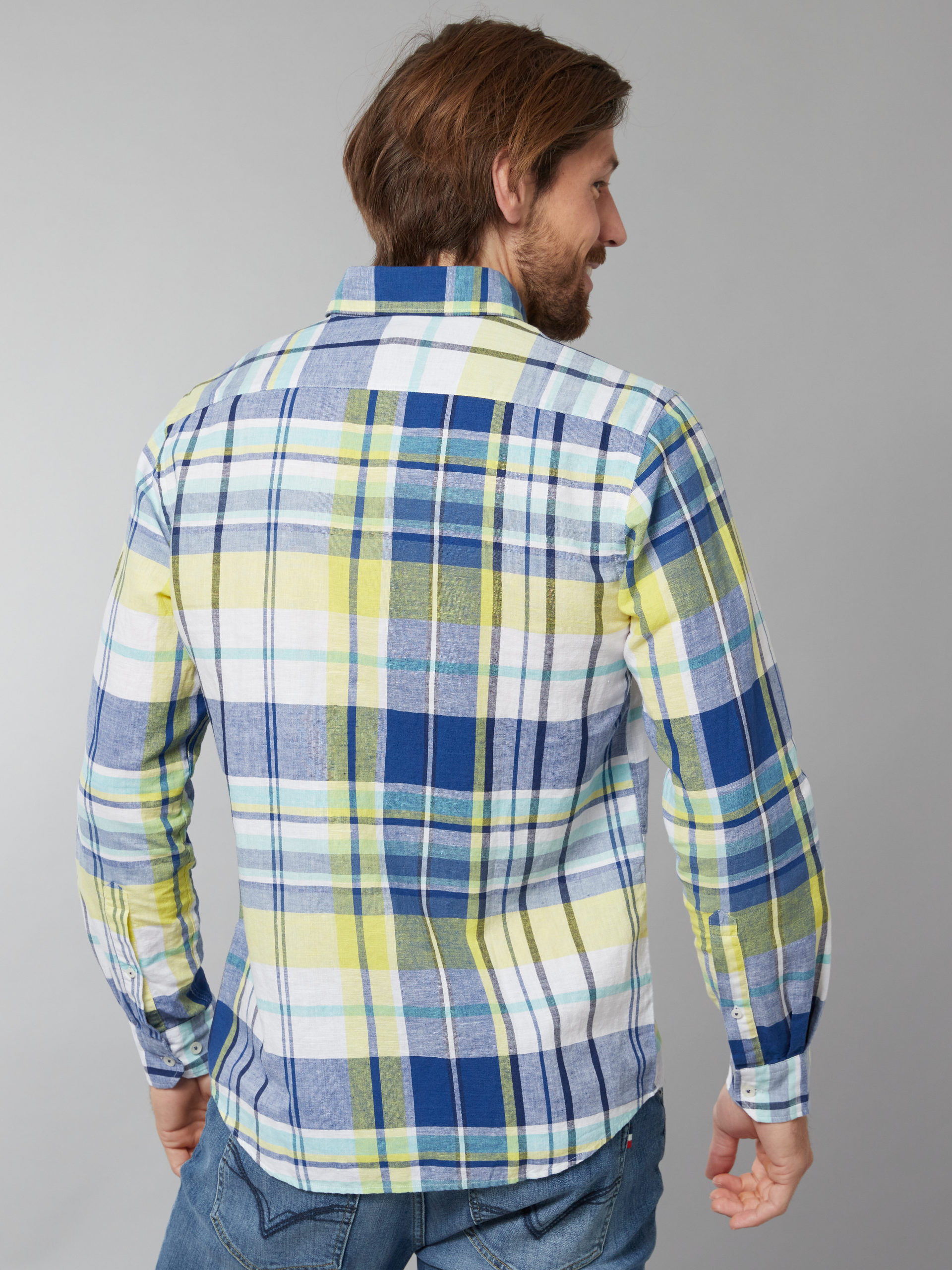 Sandro linskjorte - regular fit 7249975_ENQ-JEANPAUL-H22-Modell-Back_573_Sandro linskjorte - regular fit ENQ.jpg_