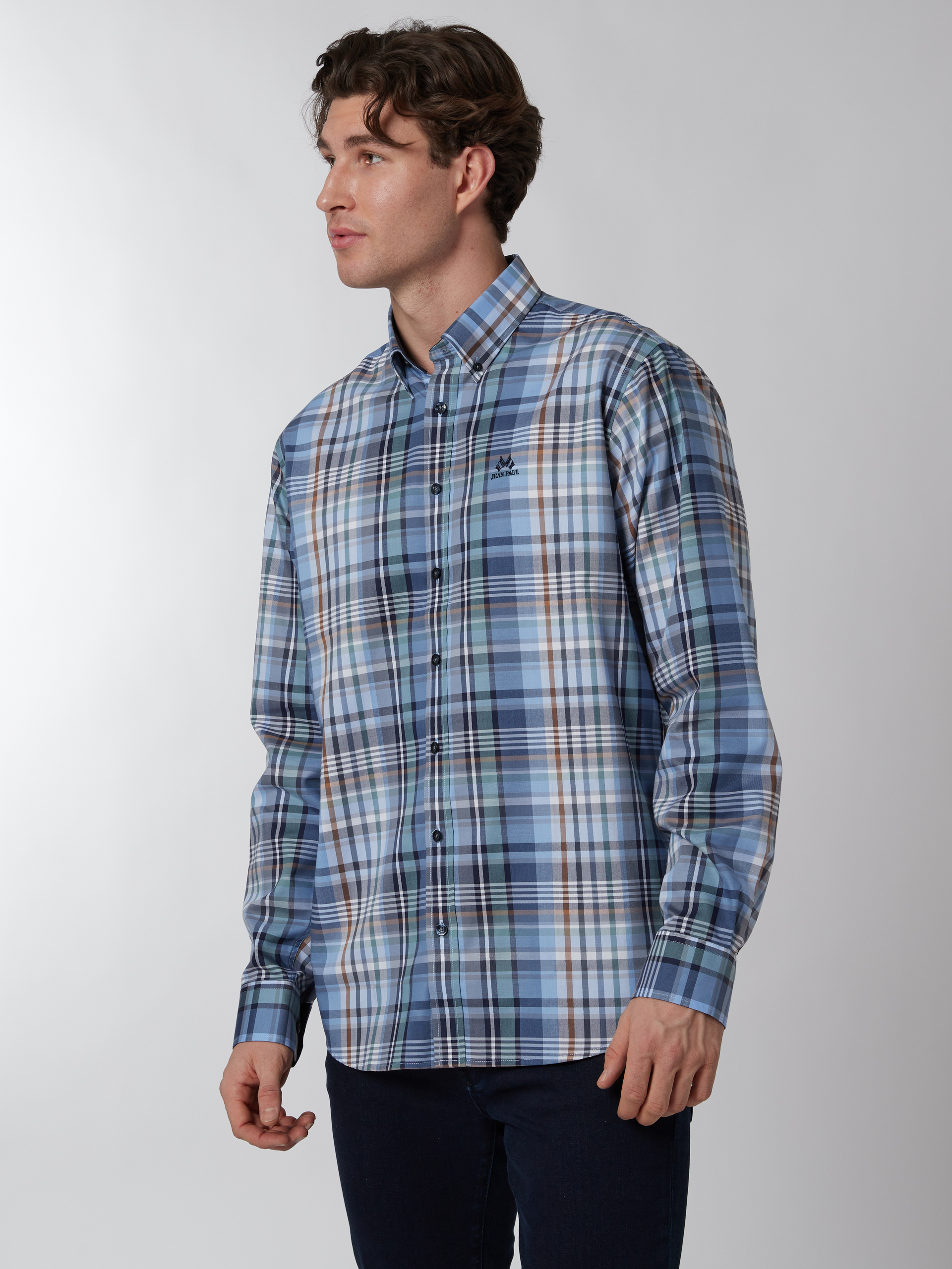 Lupin twillskjorte - regular fit 7500131_EPC_Jean Paul_Lupin Skjorte_A22_Modell (4)_Lupin twillskjorte - regular fit EPC.jpg_