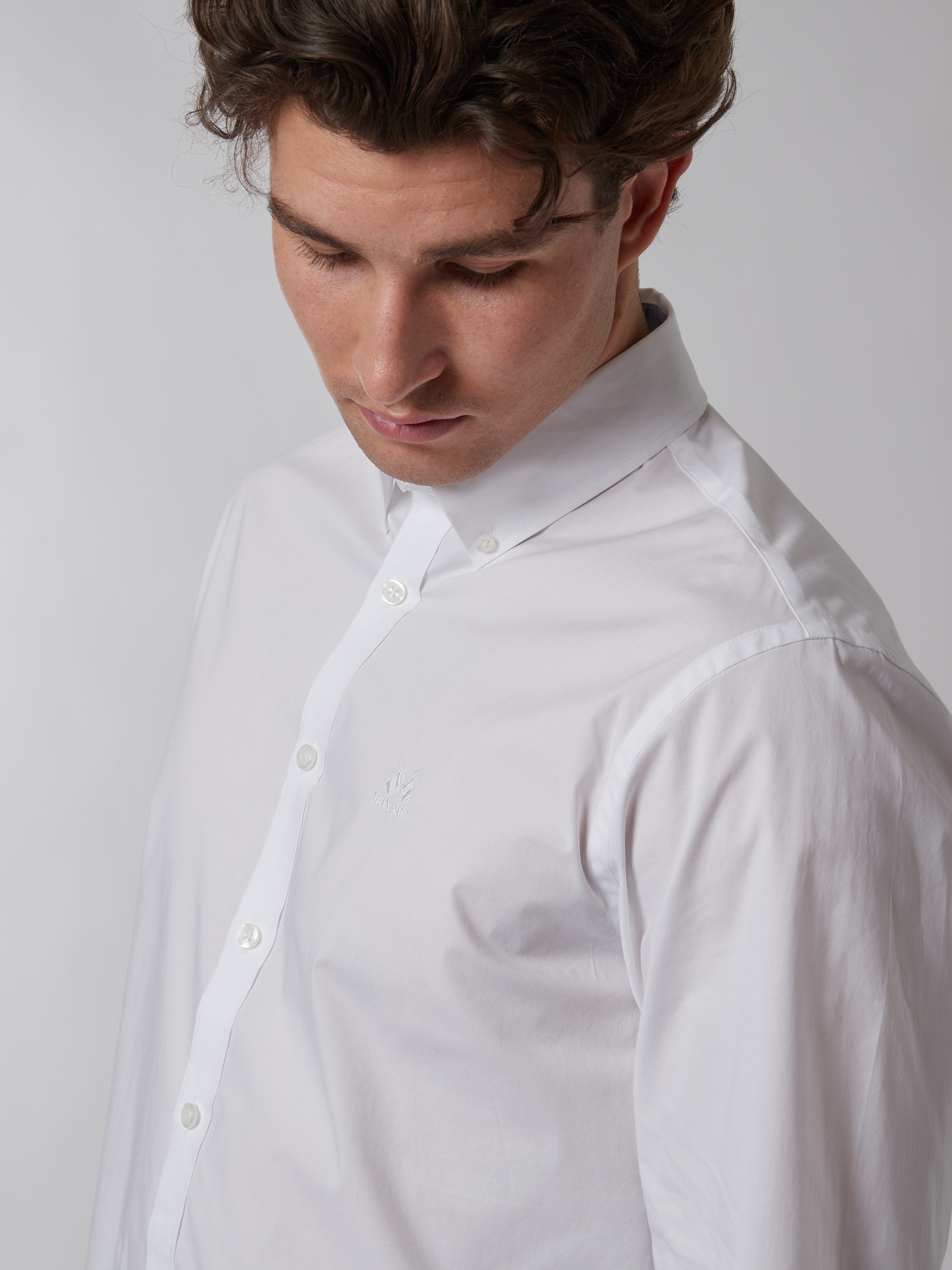 Patrick poplinskjorte - slim fit 7500141_O68-JEANPAUL-A22-Modell-Front_7964_Patrick poplinskjorte - slim fit O68.jpg_Front||Front