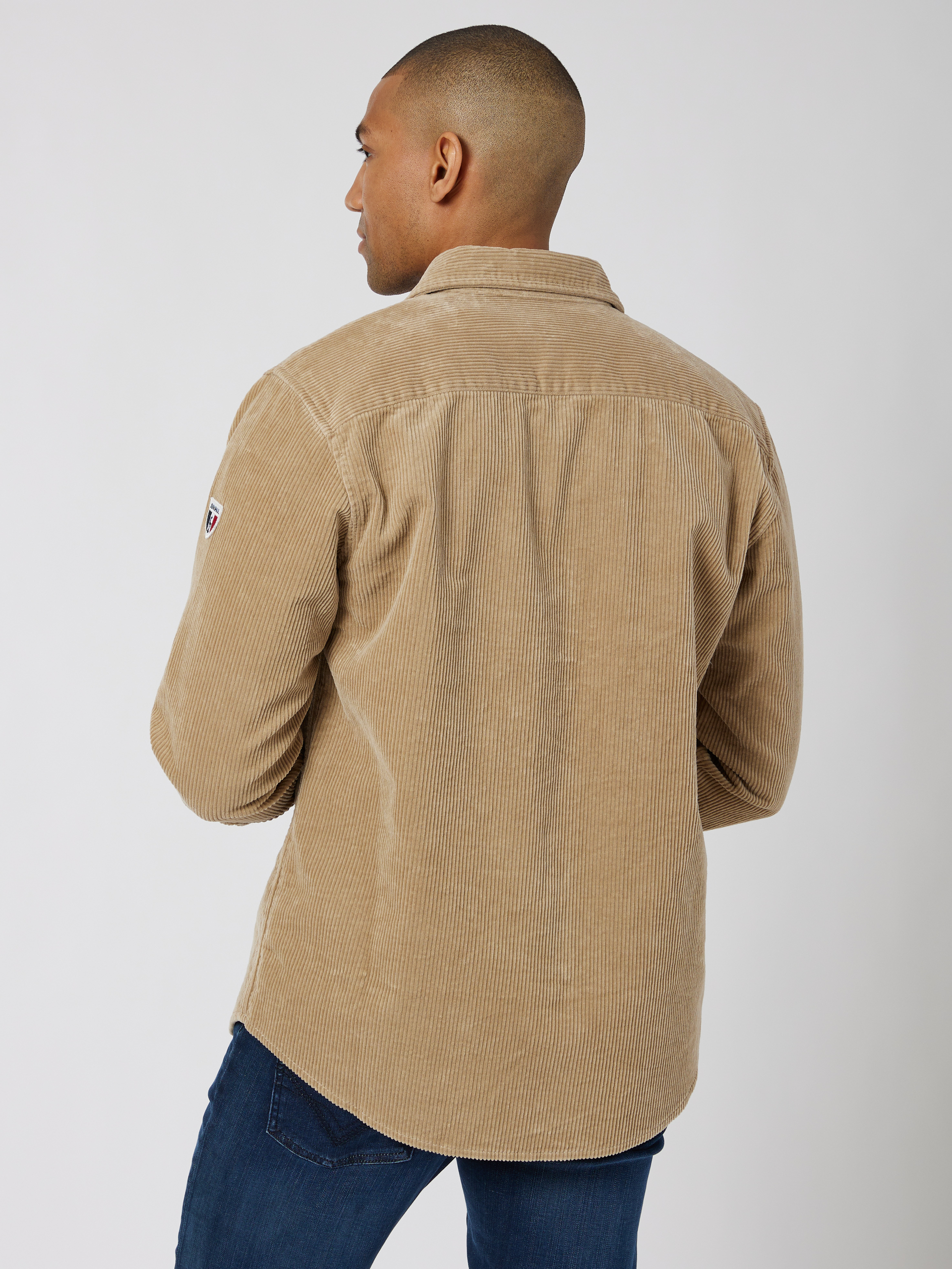Aron skjortejakke - classic fit 7501288_AEI-JEANPAUL-W22-Modell-Back_3571_Aron skjortejakke - classic fit AEI.jpg_Back||Back