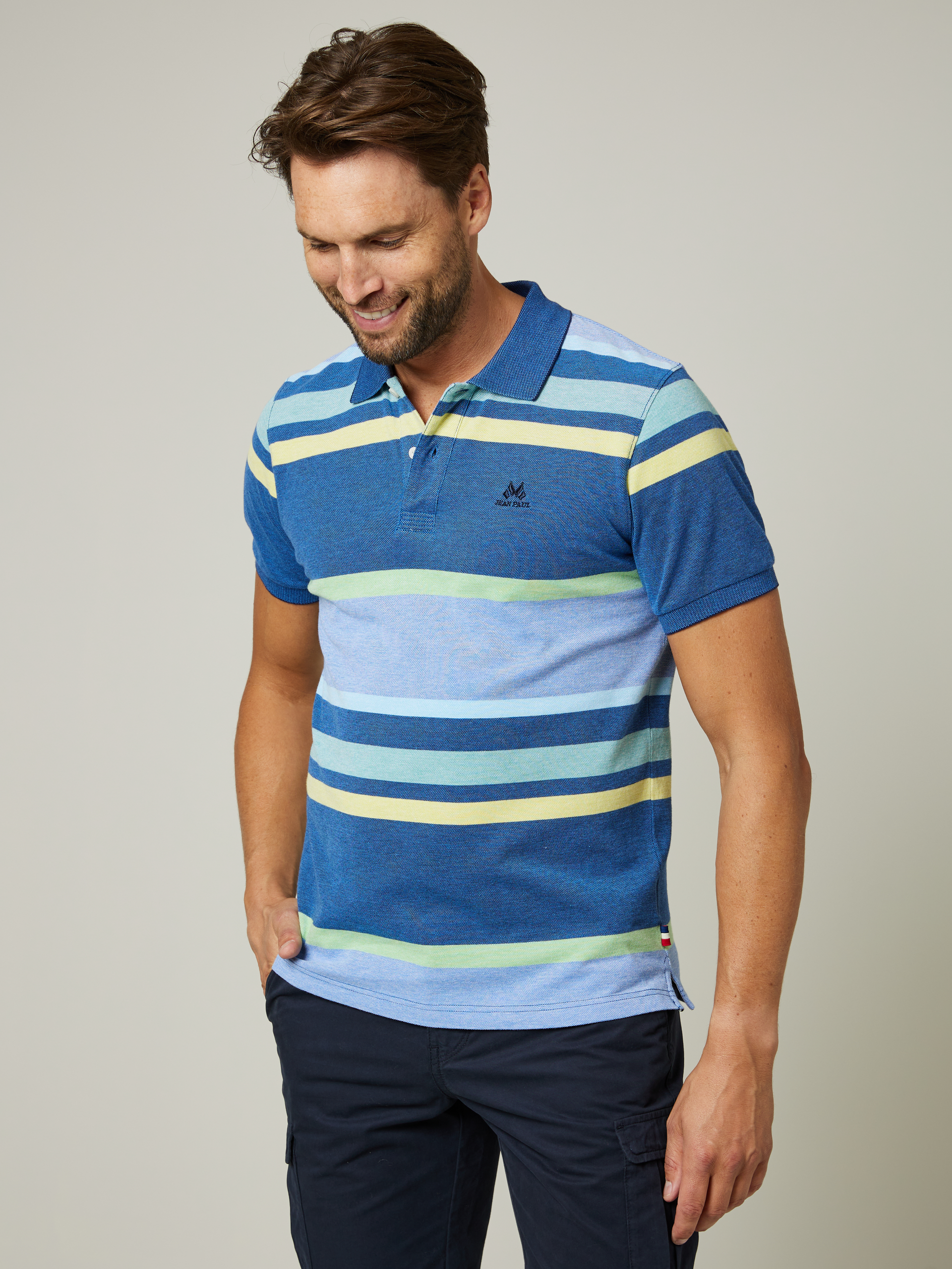 Plaisir stripet pique 7502816_GKX-JEANPAUL-H23-Front_6544_Plaisir stripet pique GKX.jpg_