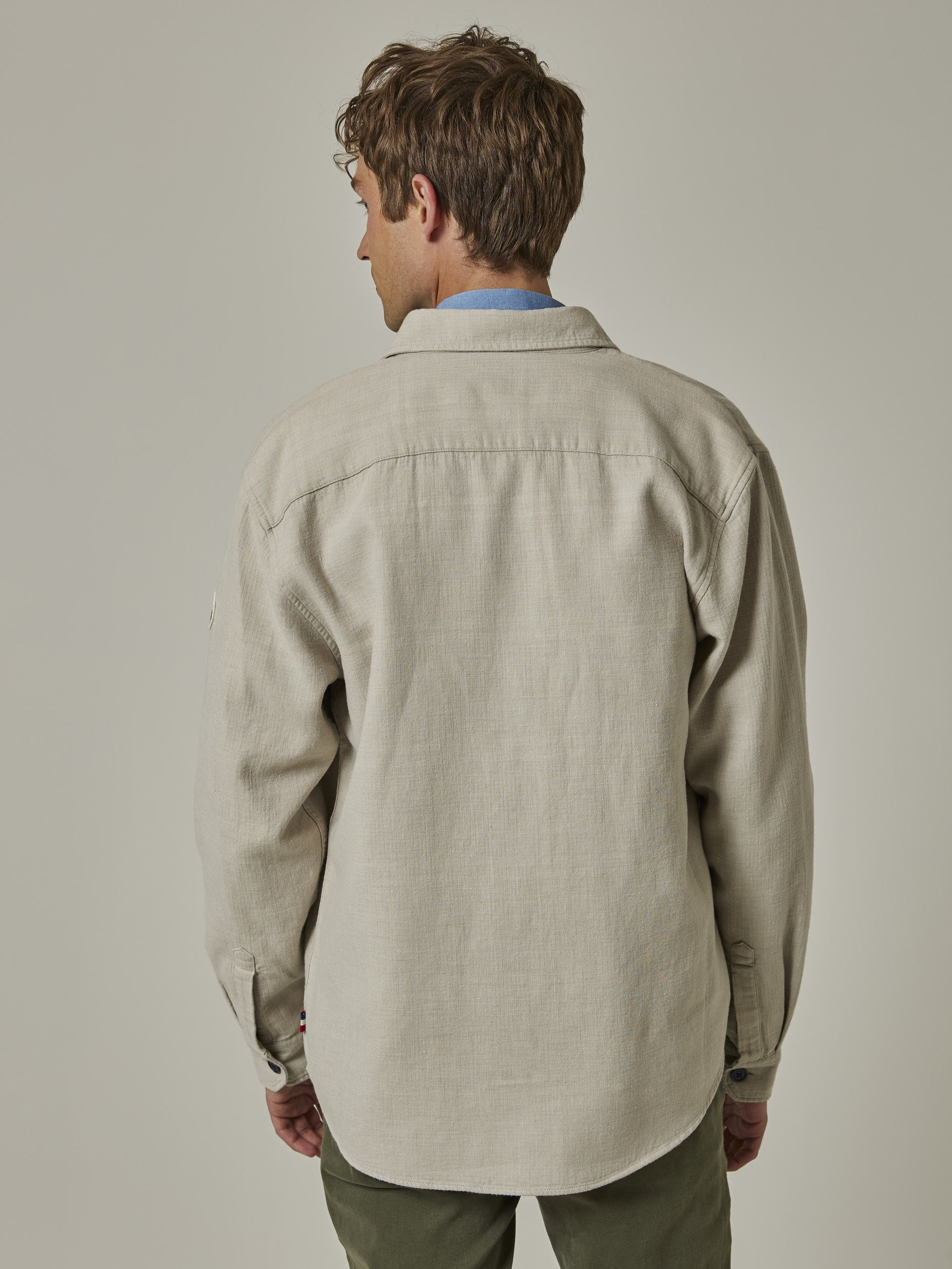 Francesco skjortejakke 7503623_I3O-JEANPAUL-S23-Modell-Front_1381_Francesco skjortejakke I3O.jpg_Front||Front