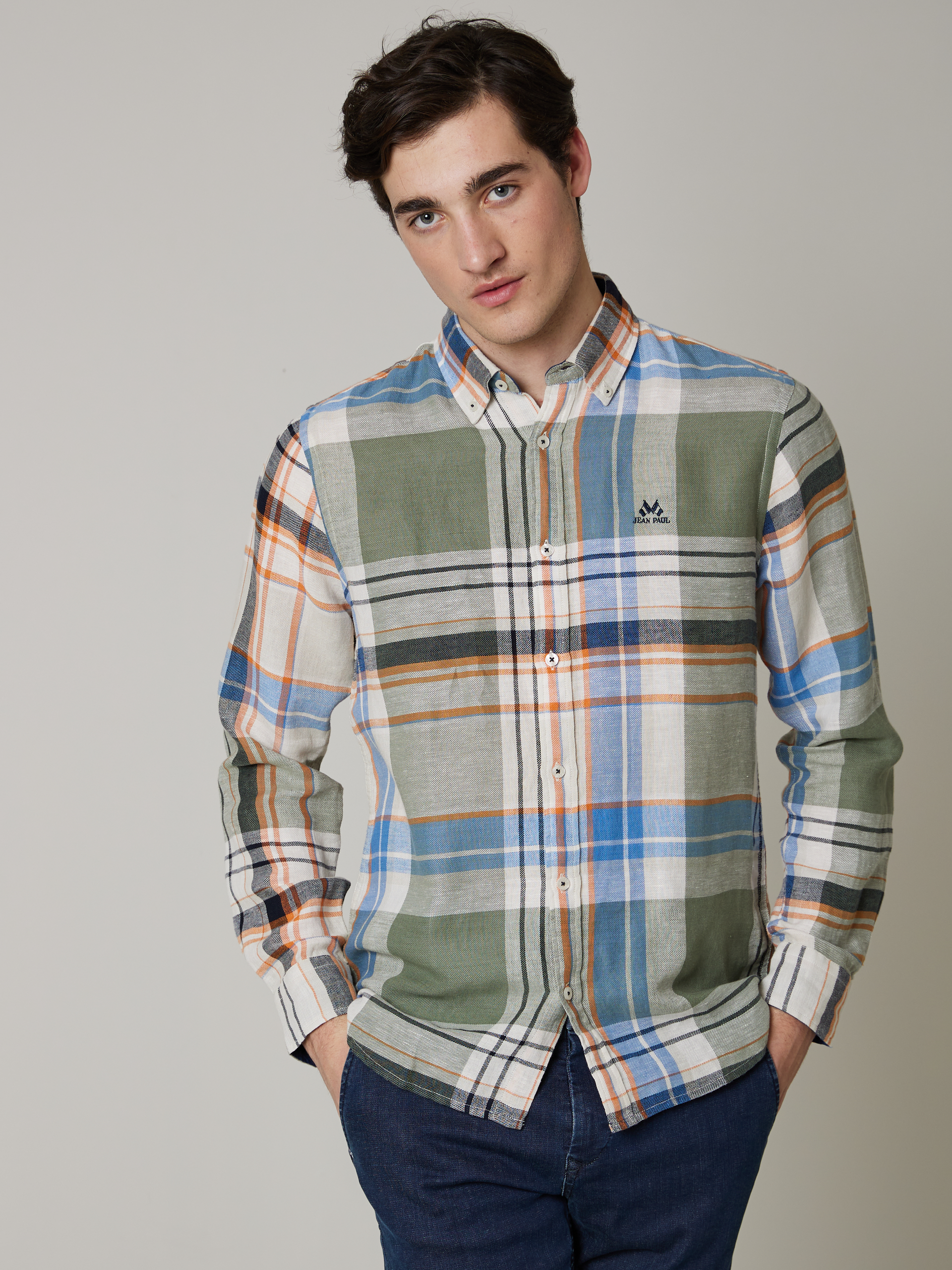 Nico skjorte - Regular fit 7503698_GLS-JEANPAUL-A23-Modell-Front_3113_Nico skjorte - Regular fit GLS.jpg_Front||Front