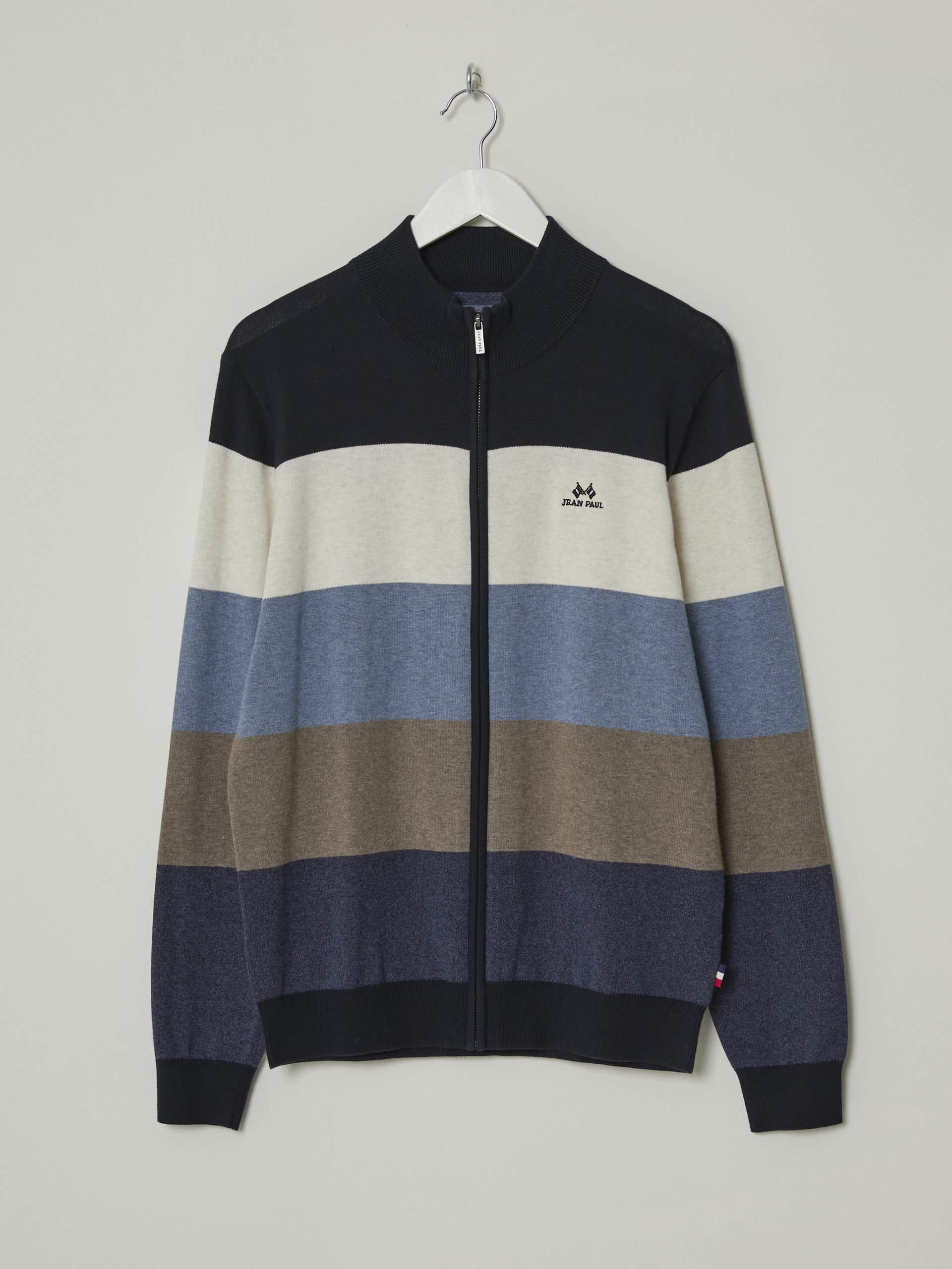 Gerard stripet cardigan 7503960_EM6-JEANPAUL-A23-Front_6247_Gerard stripet cardigan EM6.jpg_Front||Front
