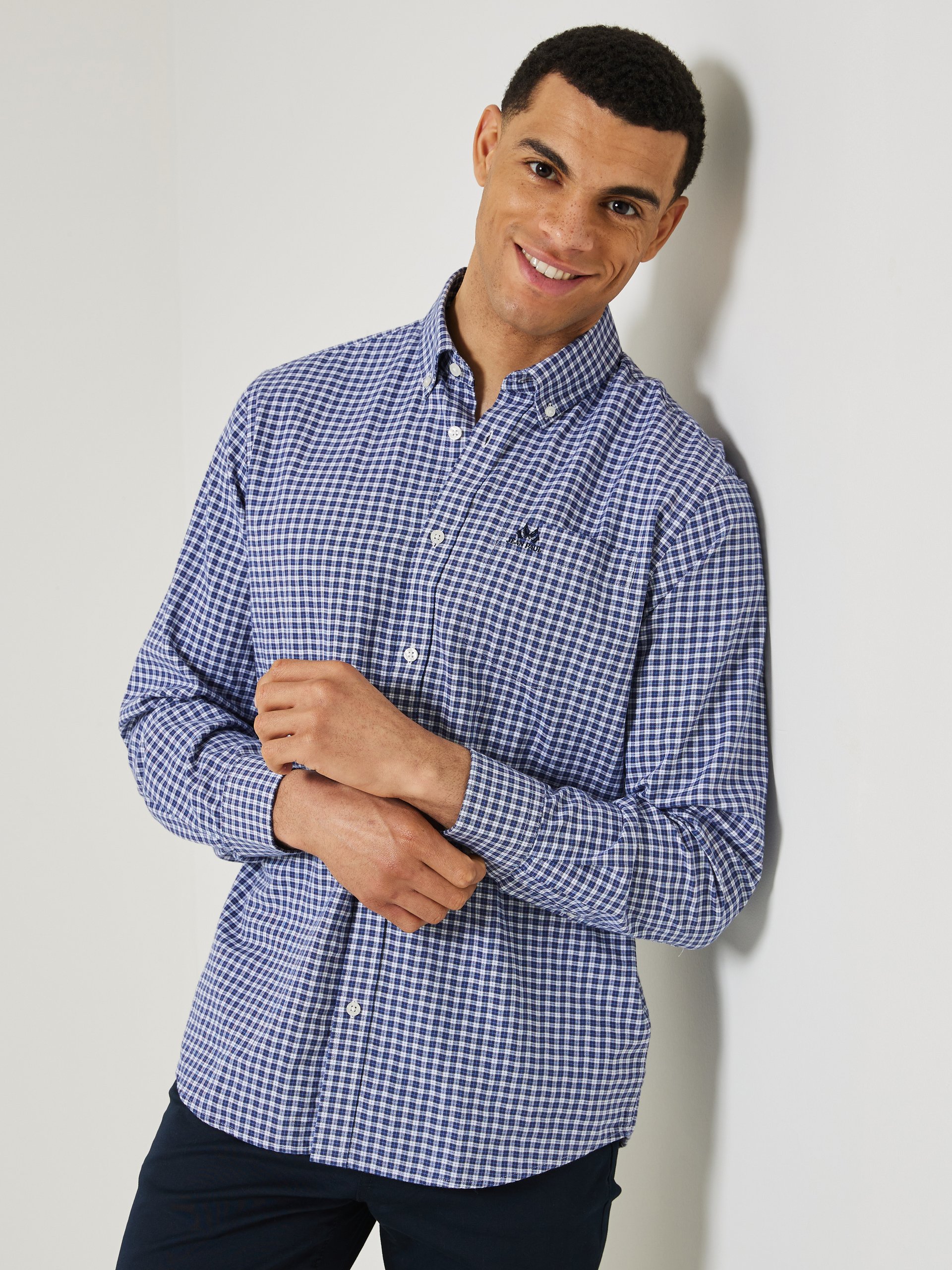 Hannibal skjorte - Regular fit 7505256_ECG-JEANPAUL-W23-Modell-Front_3822.jpg_Front||Front