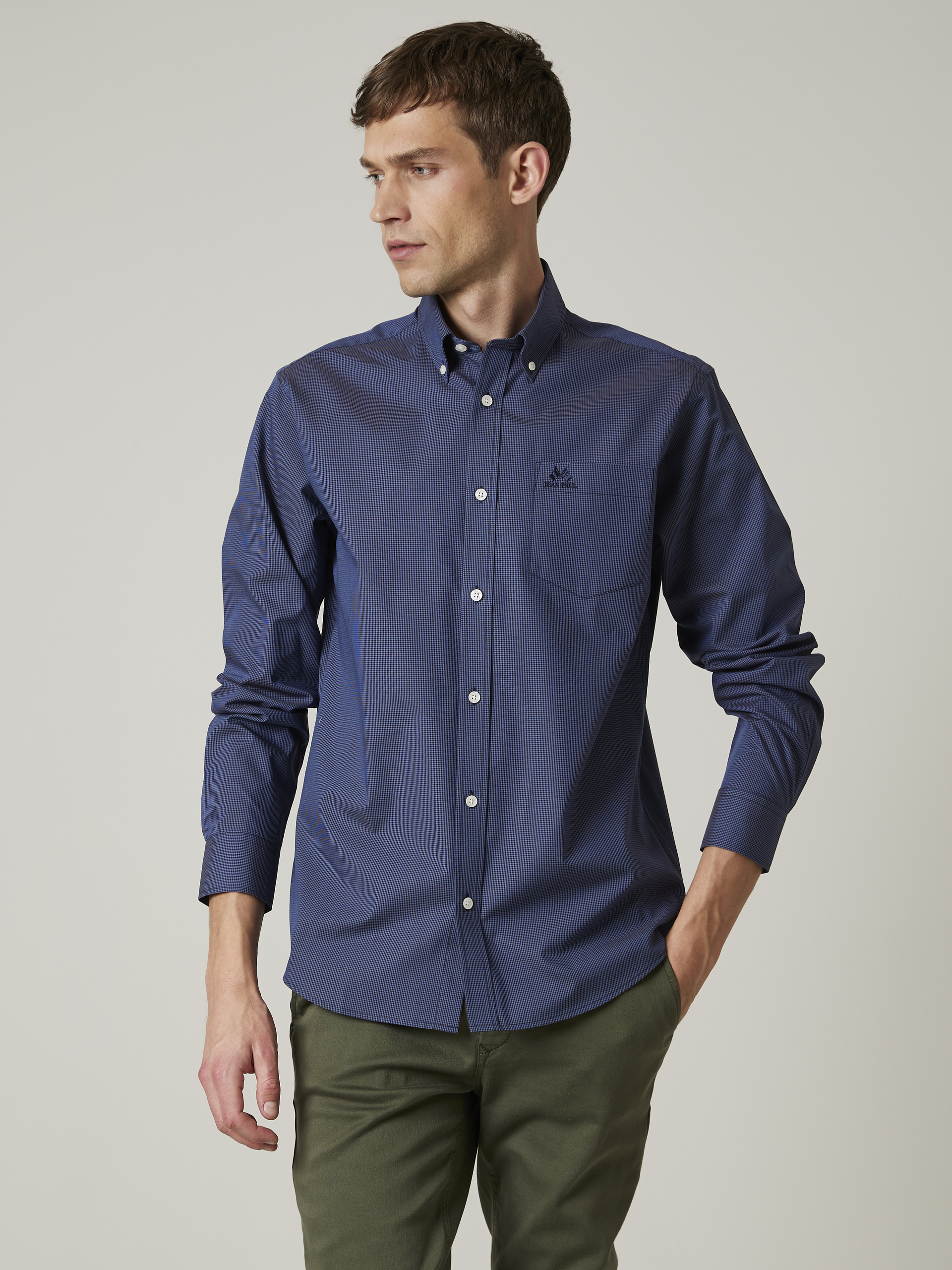 Kemp skjorte - Classic fit 7505440_ENB-JEANPAUL-A23-Modell-Front_7972_Kemp skjorte - Classic fit ENB.jpg_Front||Front
