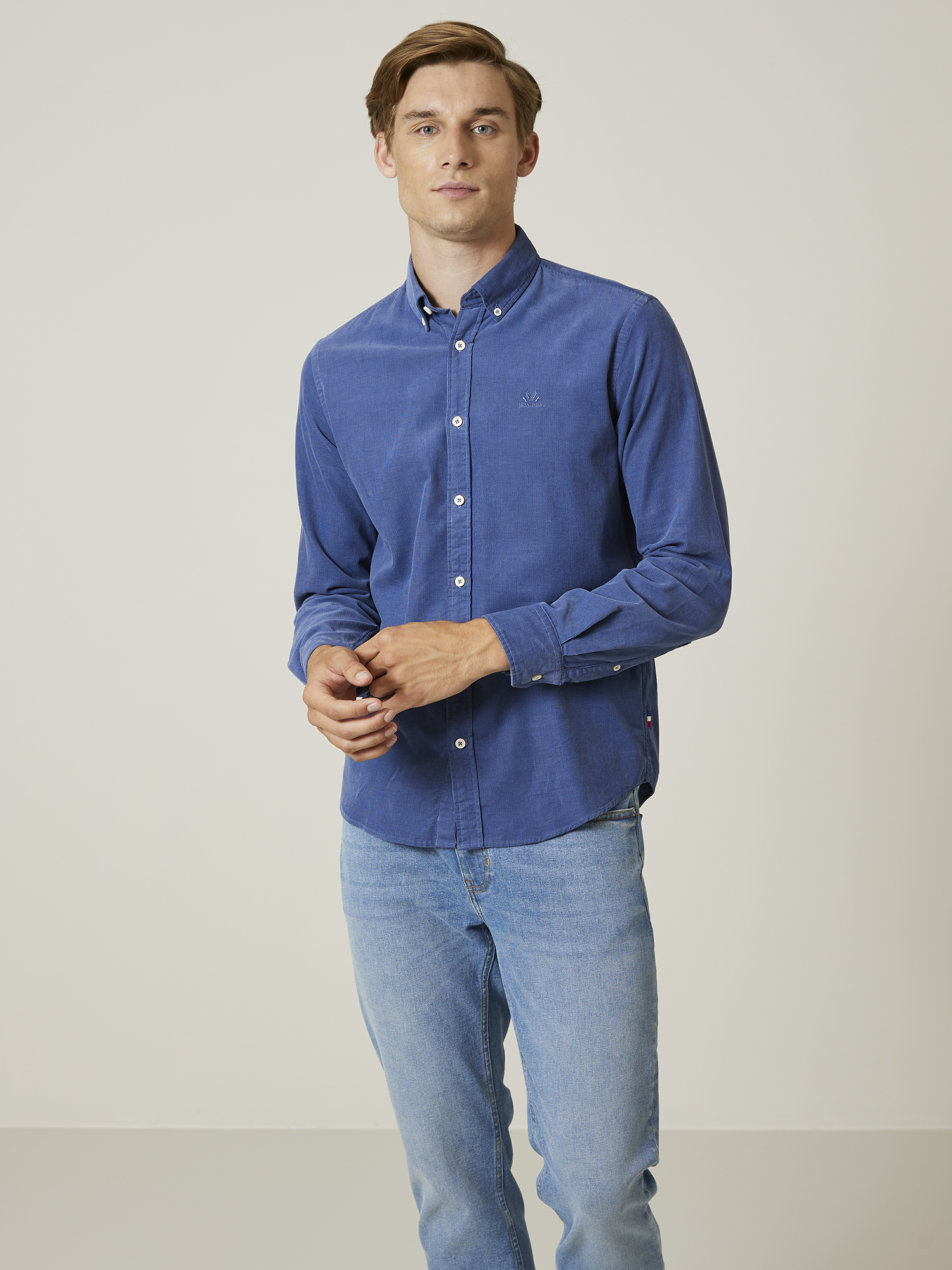Terrence skjorte - Regular fit 7505699_ECG-JEANPAUL-S24-Modell-Front_3705_Terrence skjorte - Regular fit ECG 7505699.jpg_Front||Front
