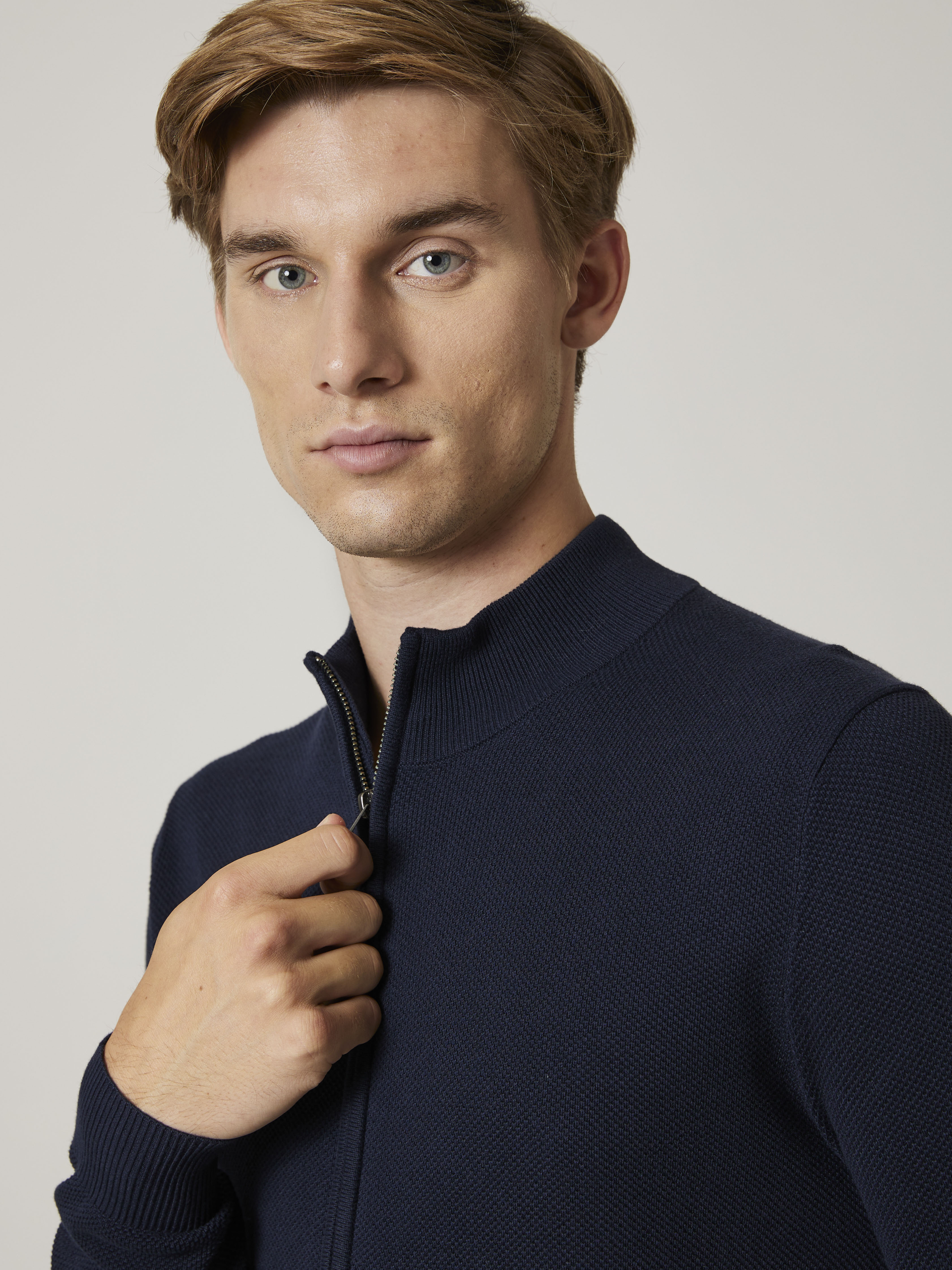 Terry cardigan 7506066_EM6-JEANPAUL-S24-Modell-Front_6661_Terry cardigan EM6 7506066.jpg_Front||Front