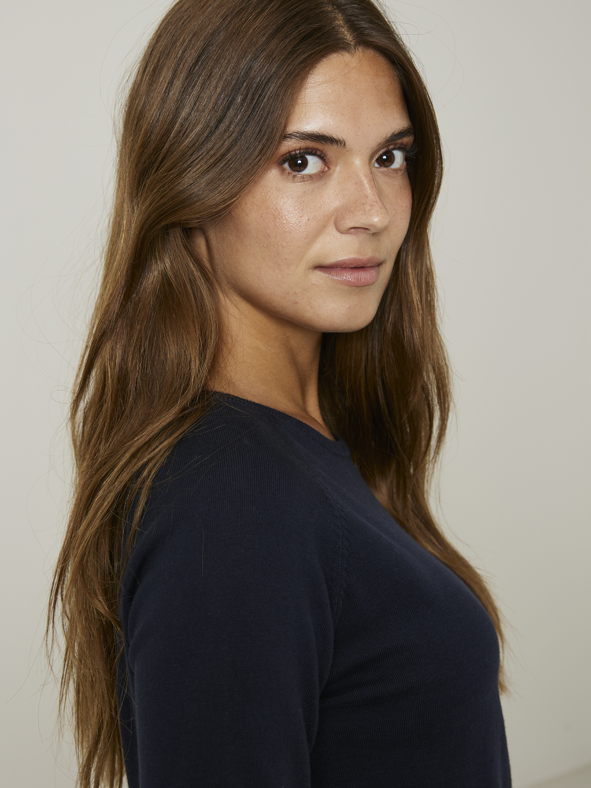 Judith strikkekjole 7506157_EM6-JEANPAUL-S24-Modell-Front_8946_Judith strikkekjole EM6_Judith strikkekjole EM6 7506157.jpg_Front||Front