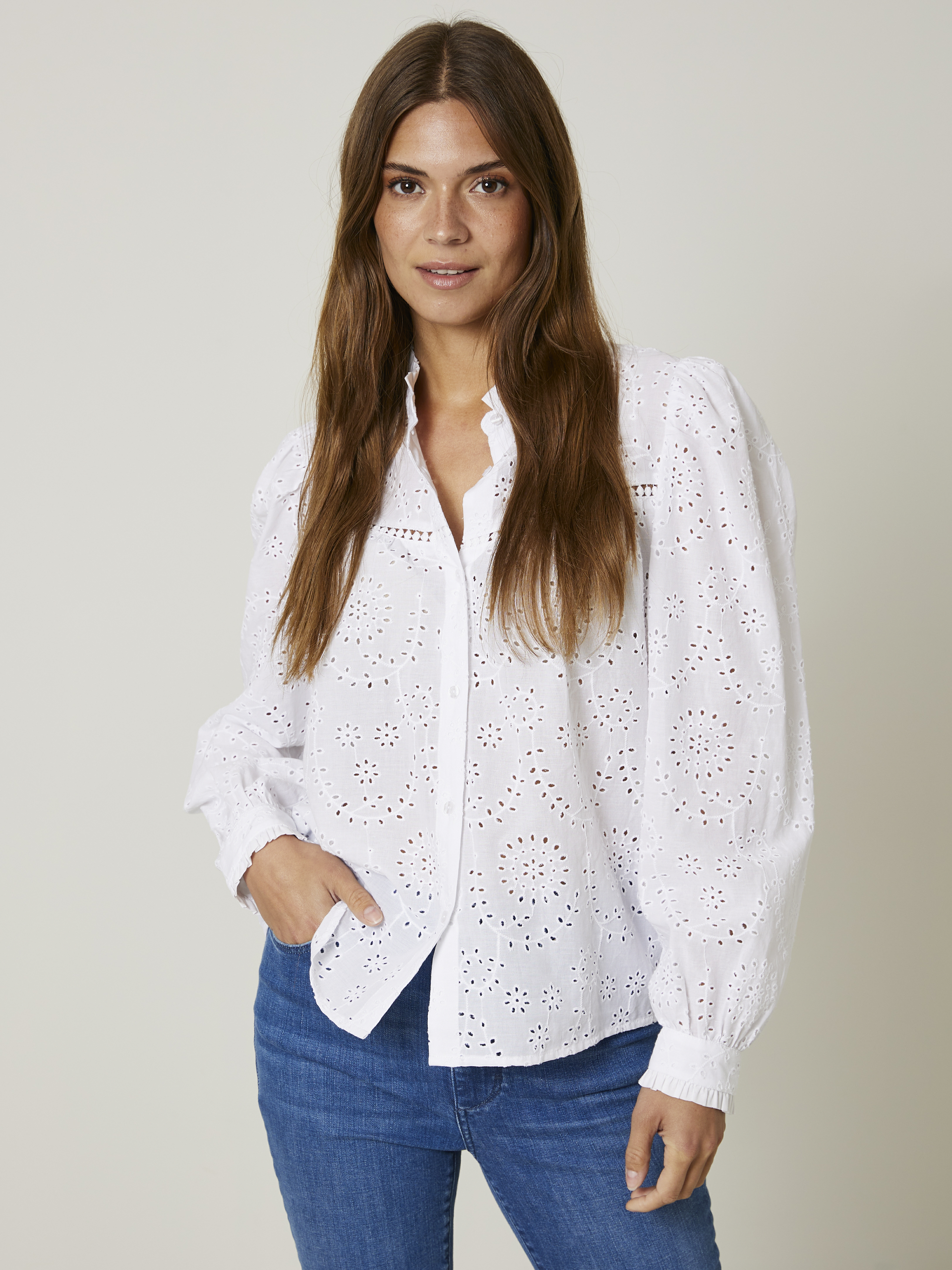 Irma bluse 7506269_O68-JEANPAUL-S24-Modell-Front_9583_Irma bluse O68_Irma bluse O68 7506269.jpg_Front||Front