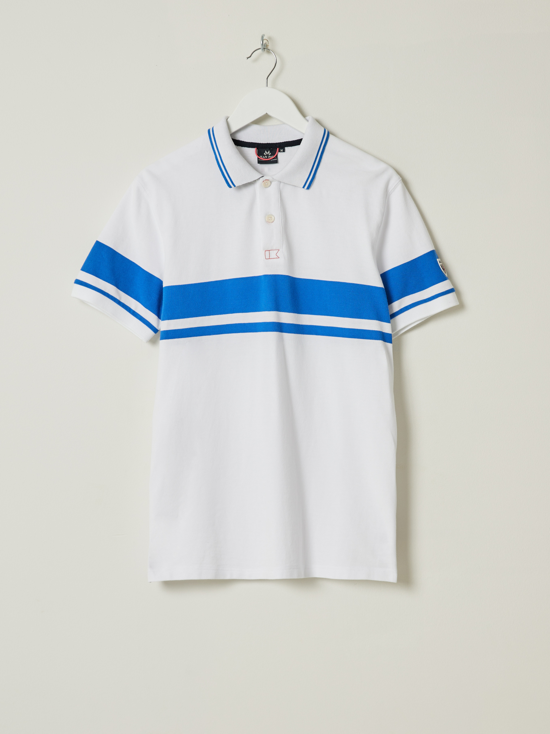 John stripe pique 7507196_O68-JEANPAUL-H24-Front_5898_John stripe pique O68 7507196.jpg_Front||Front