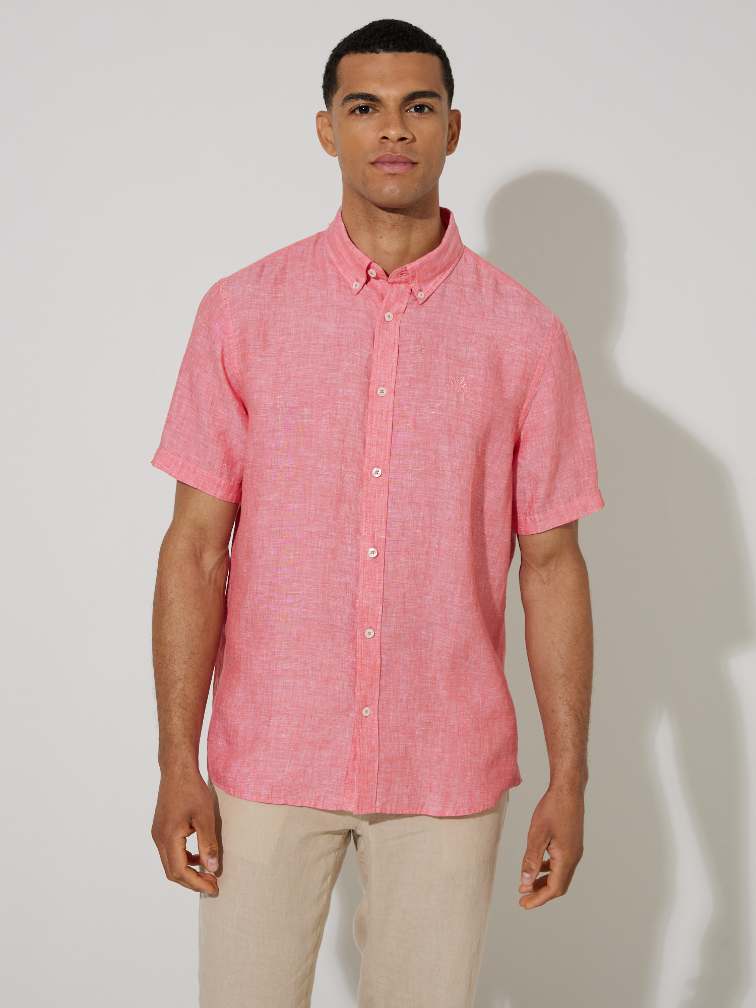 Dillon linskjorte - Regular Fit 7507536_MQN-JEANPAUL-H24-Modell-Front_8378_Dillon linskjorte - Regular Fit MQN 7507536.jpg_Front||Front
