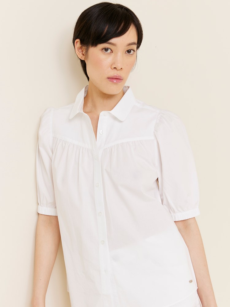 Paige ensfarget hvit bluse 7508127_O68_Jean Paul_Paige Bluse_H24 (3)_Paige ensfarget hvit bluse O68 7508127.jpg_