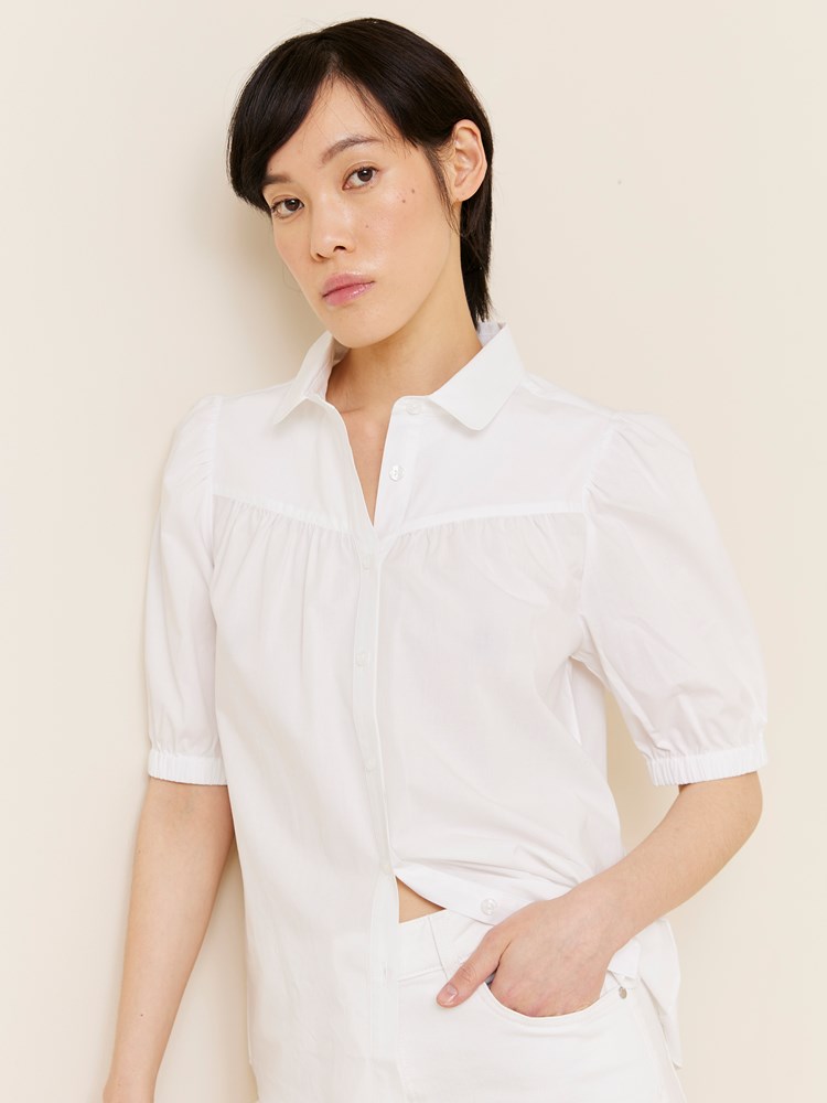 Paige ensfarget hvit bluse 7508127_O68_Jean Paul_Paige Bluse_H24 (4)_Paige ensfarget hvit bluse O68 7508127.jpg_