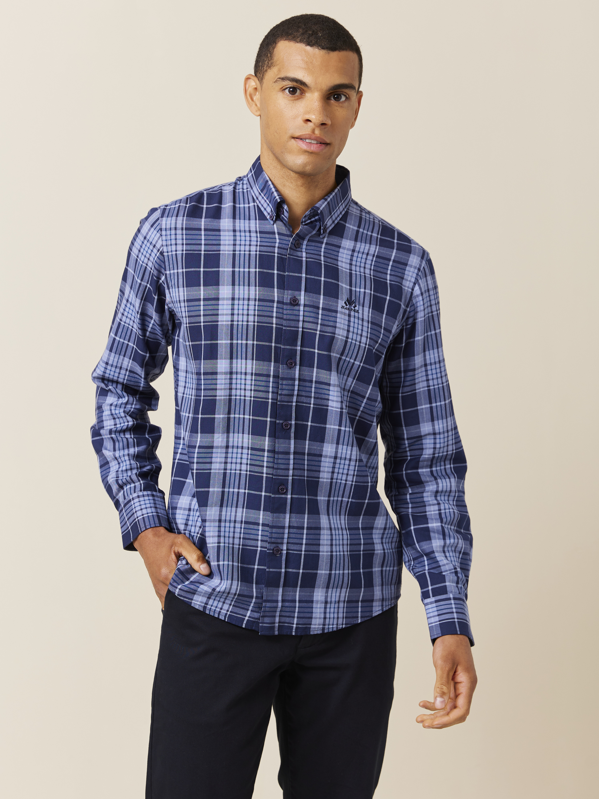 Jonas skjorte - Regular fit 7508620_ENB-JEANPAUL-A24-Modell-Front_1701_Jonas skjorte - Regular fit ENB_Jonas skjorte - Regular fit ENB 7508620.jpg_Front||Front