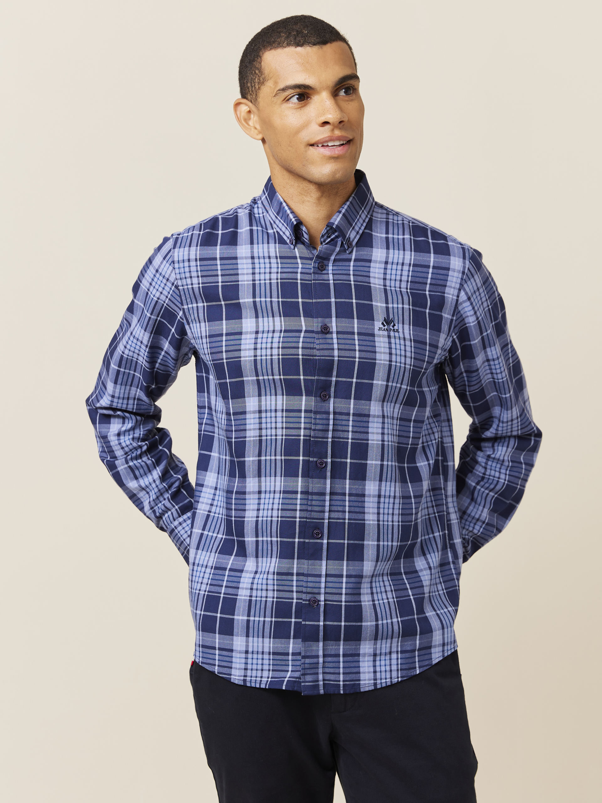 Jonas skjorte - Regular fit 7508620_ENB-JEANPAUL-A24-Modell-Front_6889_Jonas skjorte - Regular fit ENB_Jonas skjorte - Regular fit ENB 7508620.jpg_Front||Front