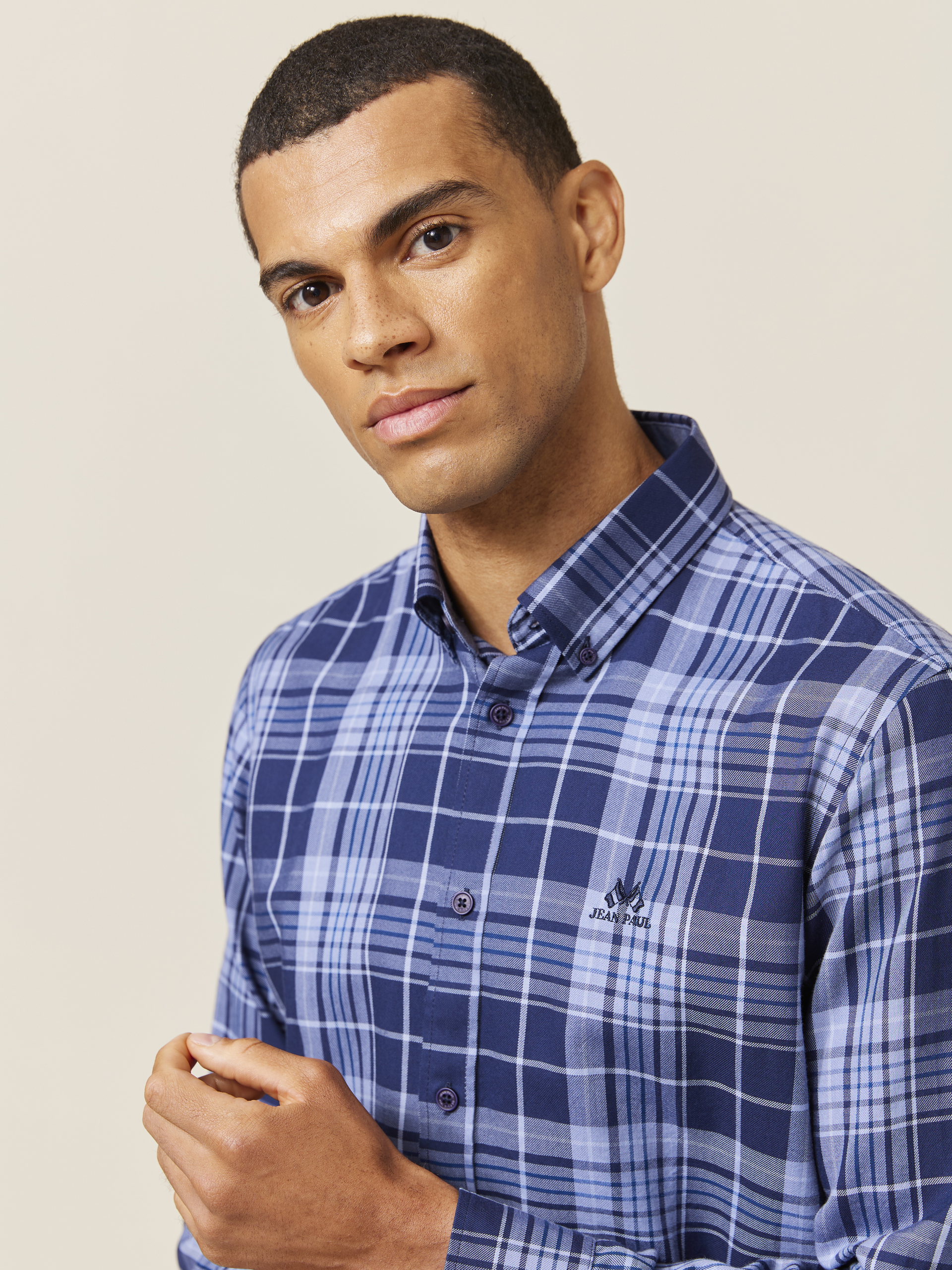 Jonas skjorte - Regular fit 7508620_ENB-JEANPAUL-A24-Modell-Front_8996_Jonas skjorte - Regular fit ENB_Jonas skjorte - Regular fit ENB 7508620.jpg_Front||Front