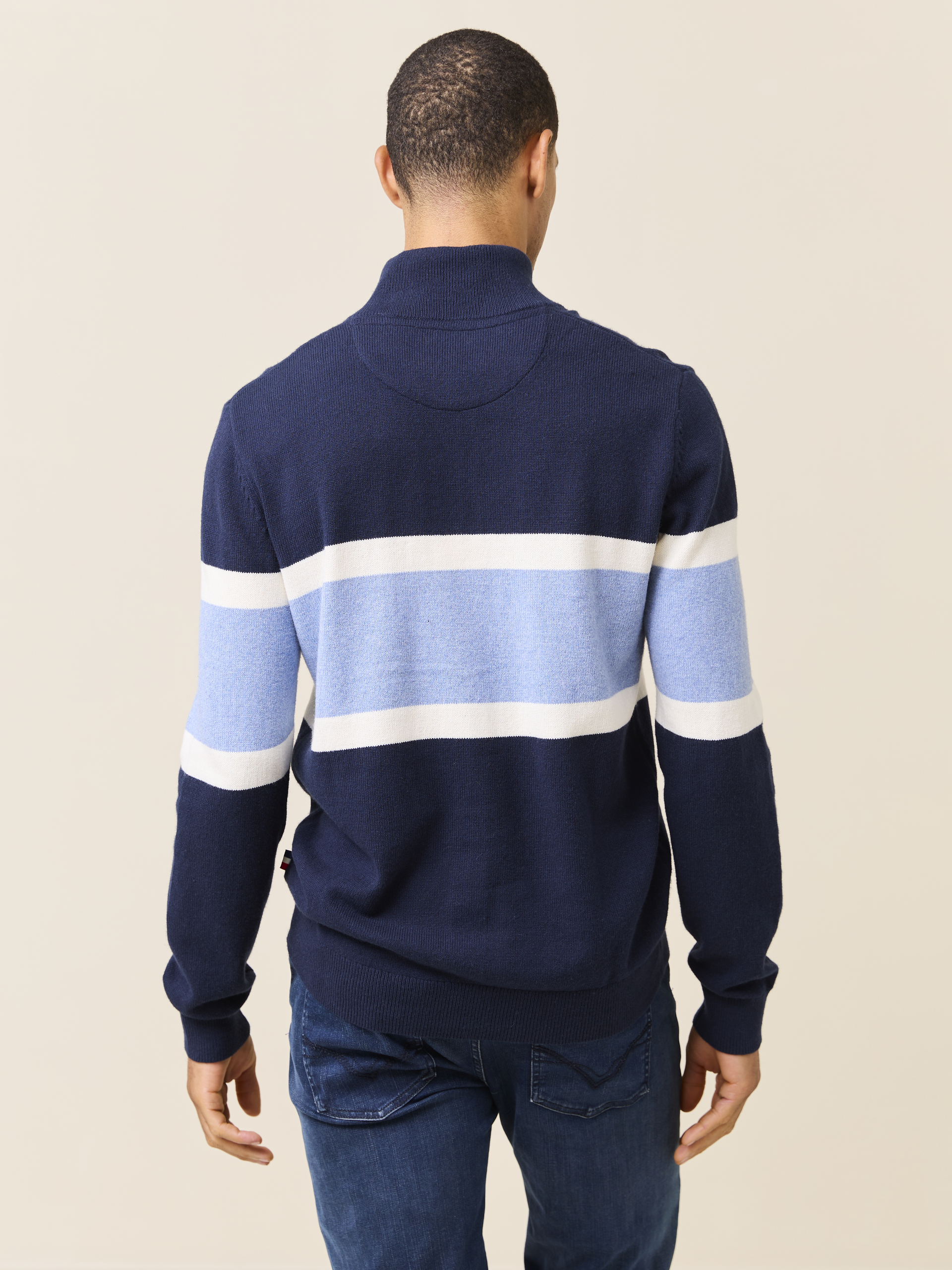 Lucien stripet zipneck 7508802_EM6_Jean Paul_Lucien Stripet Zipneck_W24 (2)_Lucien stripet zipneck EM6_Lucien stripet zipneck EM6 7508802.jpg_