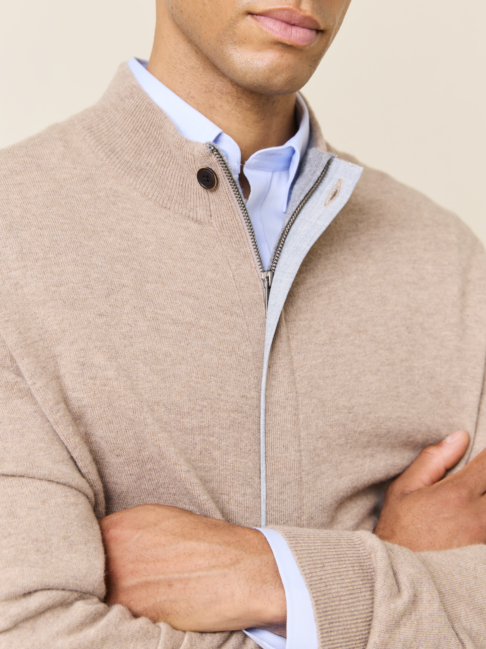 Ethan merino cardigan 7509169_AEI-JEANPAUL-W24-Modell-Front_3508_Ethan merino cardigan AEI 7509169.jpg_Front||Front