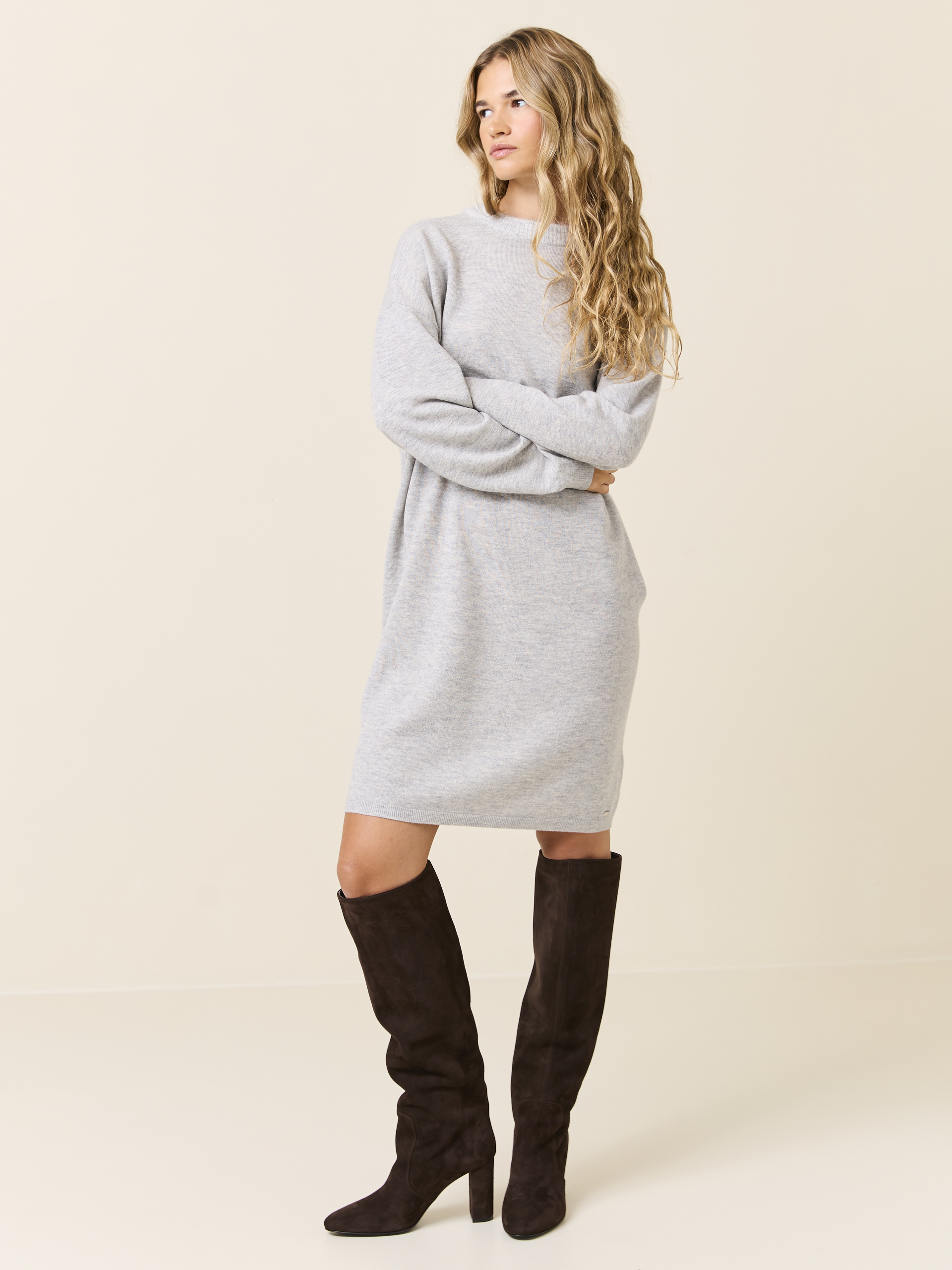 Camille kjole 7509192_IEB-JEANPAUL-W24-Modell-Front_5903_Camille kjole IEB_Camille kjole IEB 7509192.jpg_Front||Front