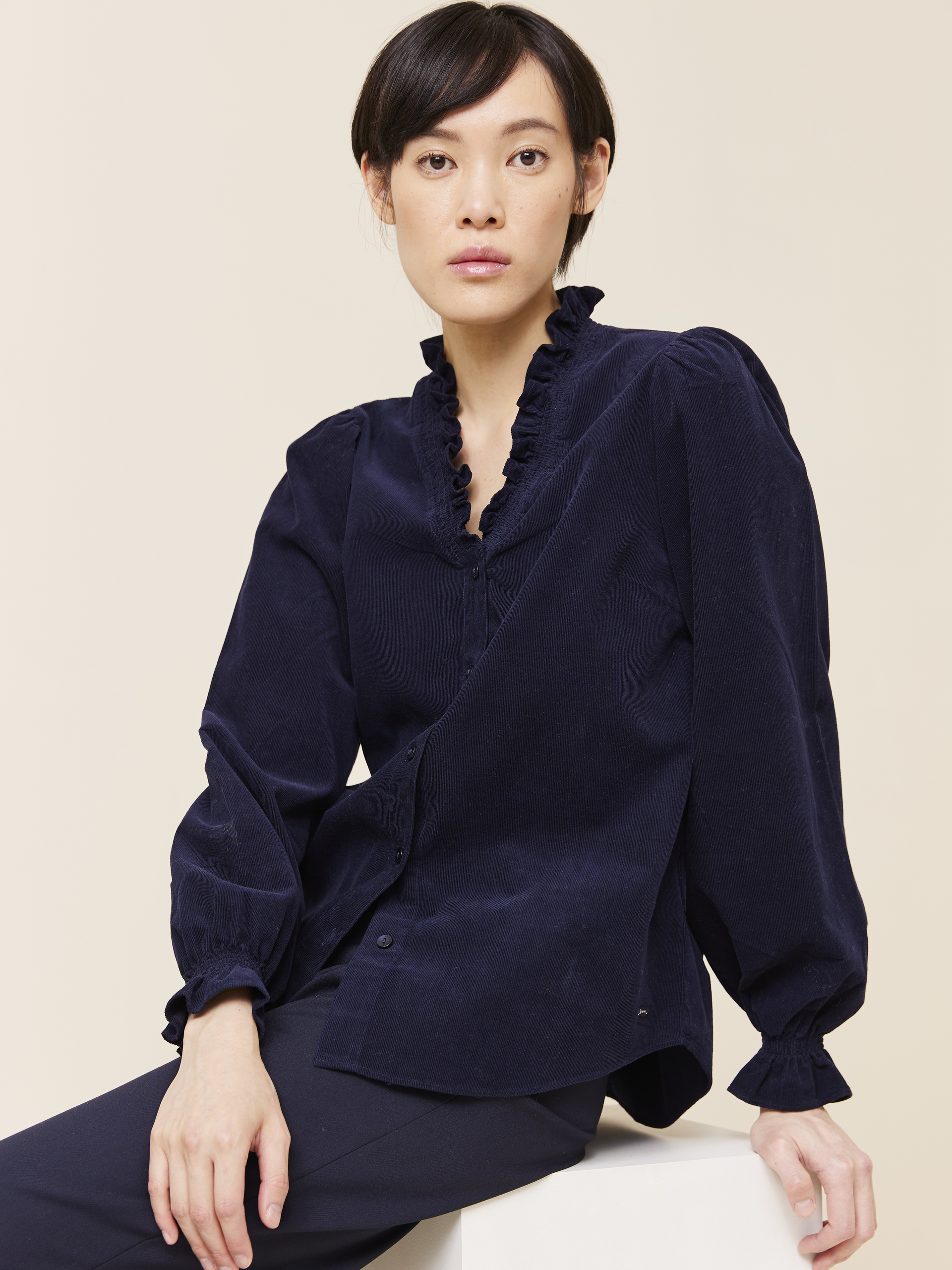 Bellini bluse 7509203_EM6-JEANPAUL-W24-Front_8318_Bellini bluse_Bellini bluse EM6_Bellini bluse EM6 7509203.jpg_Front||Front