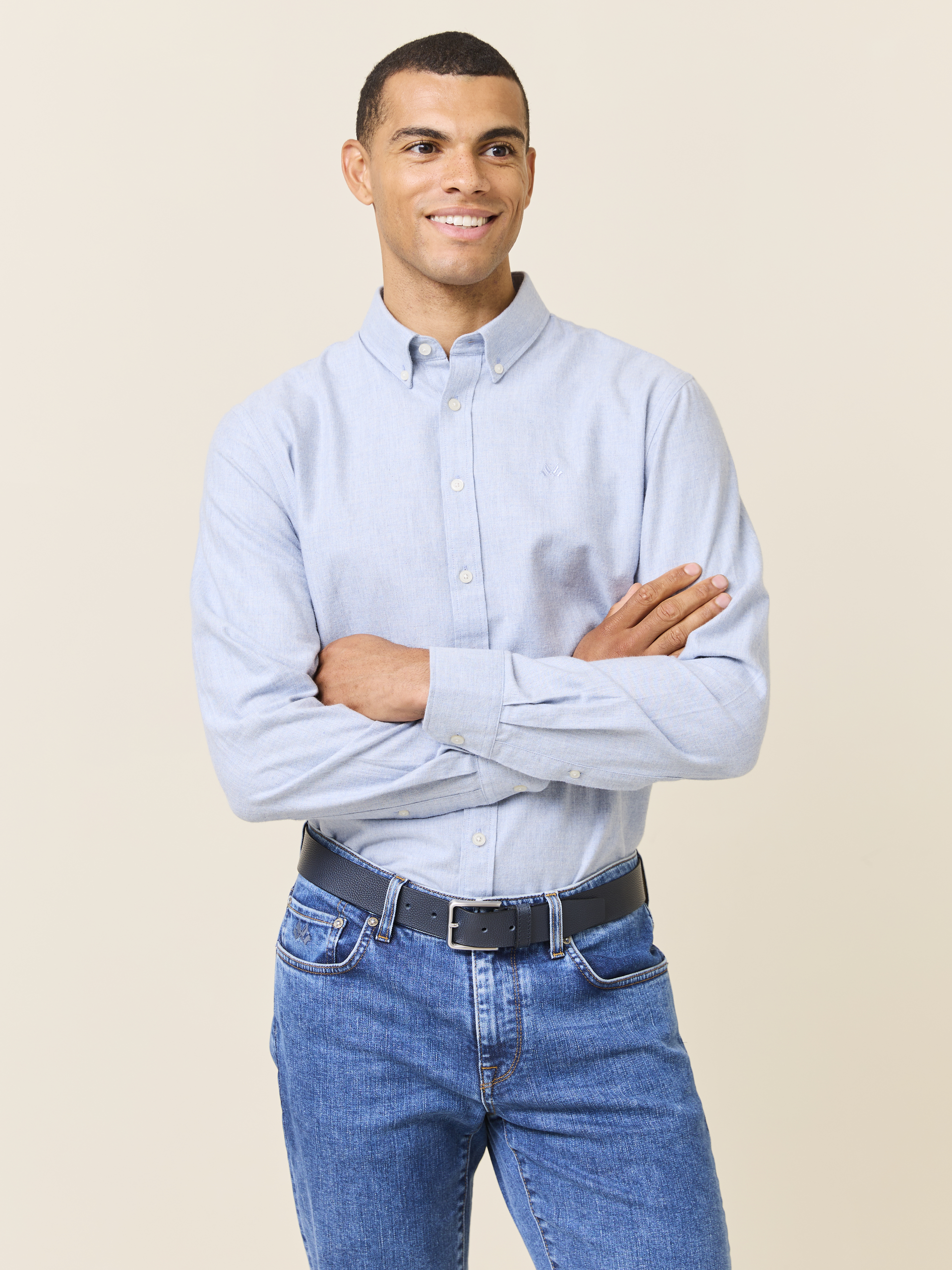 Lionel skjorte - Regular fit 7509376_EAV-JEANPAUL-W24-Modell-Front_7334_Lionel skjorte - Regular fit EAV_Lionel skjorte - Regular fit EAV 7509376.jpg_Front||Front