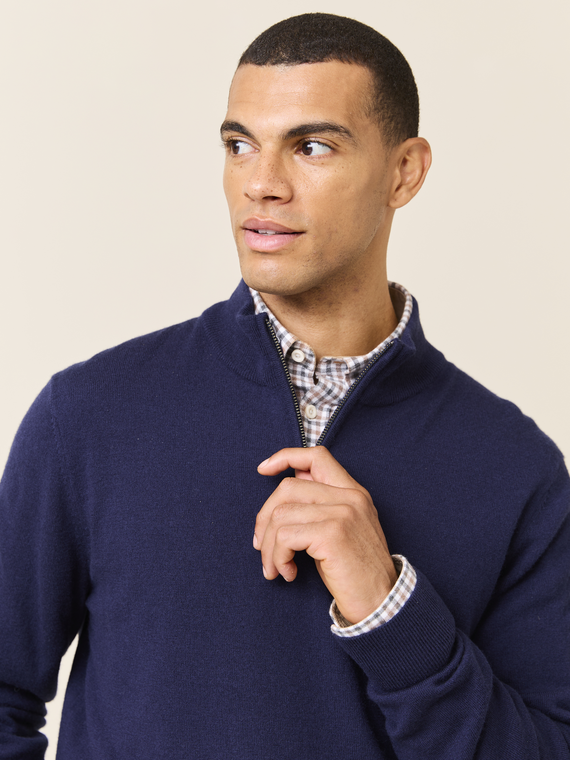 Ethan merino zipneck 7510288_EM6-JEANPAUL-W24-Modell-Front_7468_Ethan merino zipneck EM6_Ethan merino zipneck EM6 7510288.jpg_Front||Front