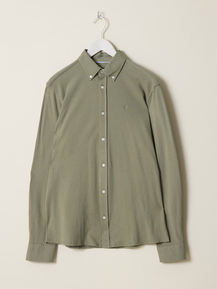 Dominique pique skjorte- Regular fit 7510467_EGS-JEANPAUL-S25-Front_5529_Dominique pique skjorte- Regular fit AFP_Dominique pique skjorte- Regular fit AFP 7510467.jpg_