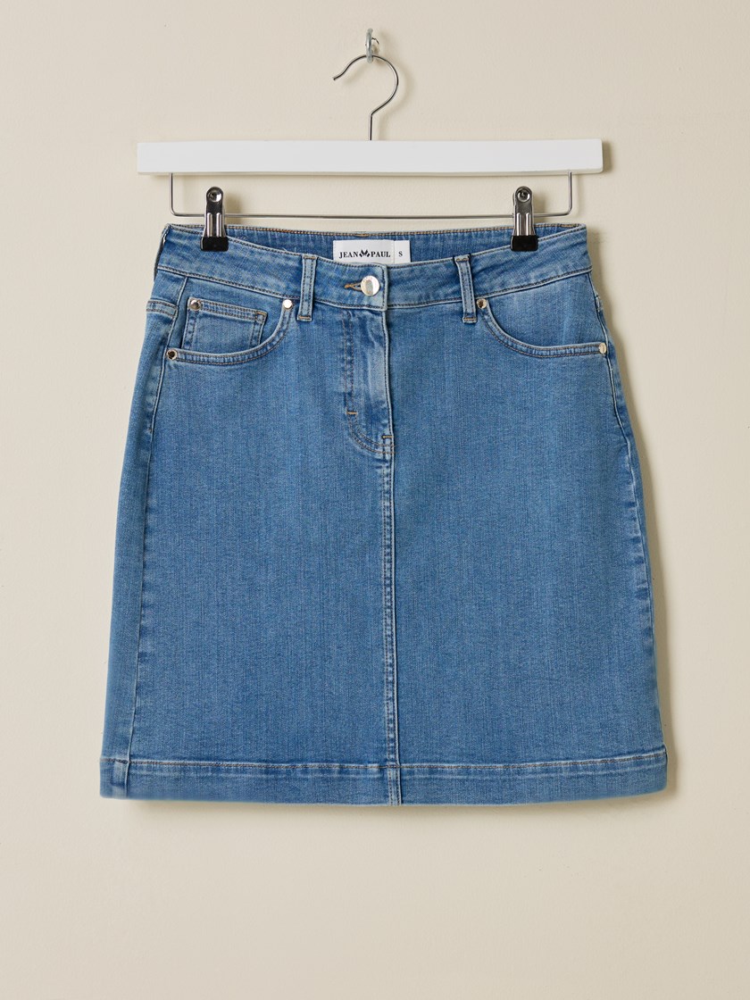 7510842 DAE 7510842_DAE_Jean Paul_Patty Denimskjørt_H25_Patty denim skjørt DAE 7510842.jpg_