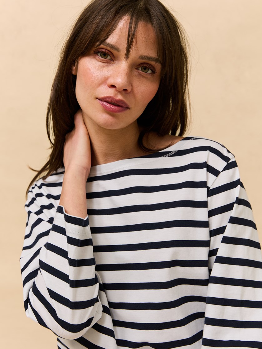 7511215 EM6 7511215_EM6_Jean Paul_Sailor Stripe Tee_H25 (1)_Sailor stripete t-skjorte EM6 7511215.jpg_
