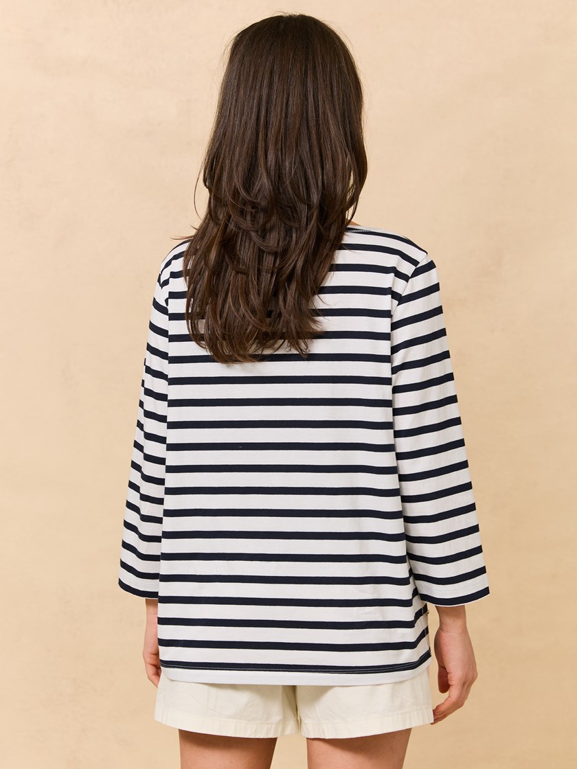 7511215 EM6 7511215_EM6_Jean Paul_Sailor Stripe Tee_H25 (2)_Sailor stripete t-skjorte EM6 7511215.jpg_