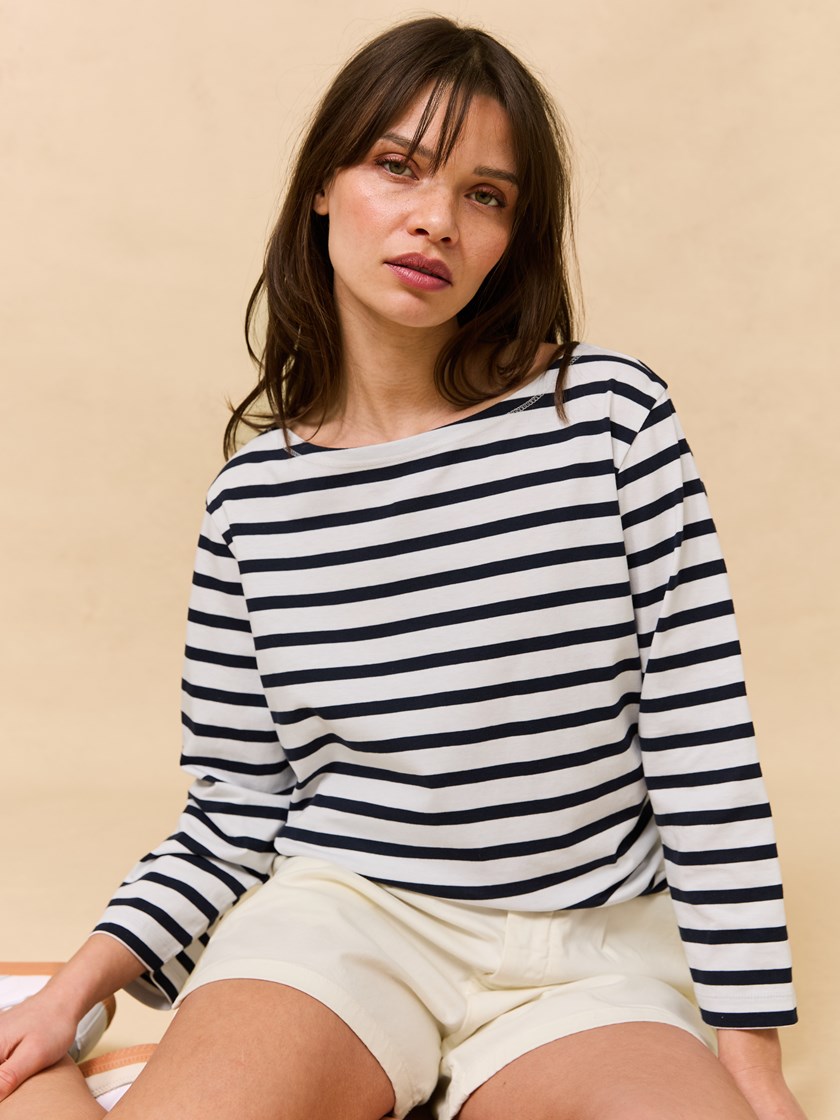 7511215 EM6 7511215_EM6_Jean Paul_Sailor Stripe Tee_H25 (4)_Sailor stripete t-skjorte EM6_Sailor stripete t-skjorte EM6 7511215.jpg_