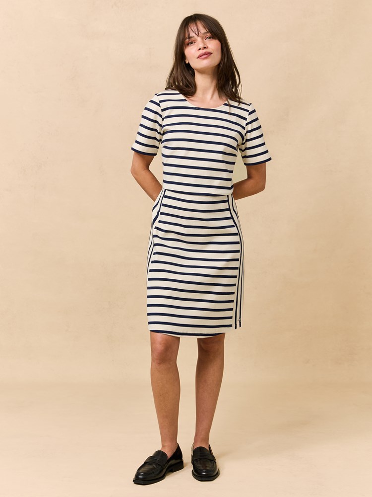 Grace stripet kjole 7511294_O79-JEANPAUL-H25-Front_6285_Grace stripet kjole_Grace stripet kjole O79_Grace stripet kjole O79 7511294.jpg_Front||Front