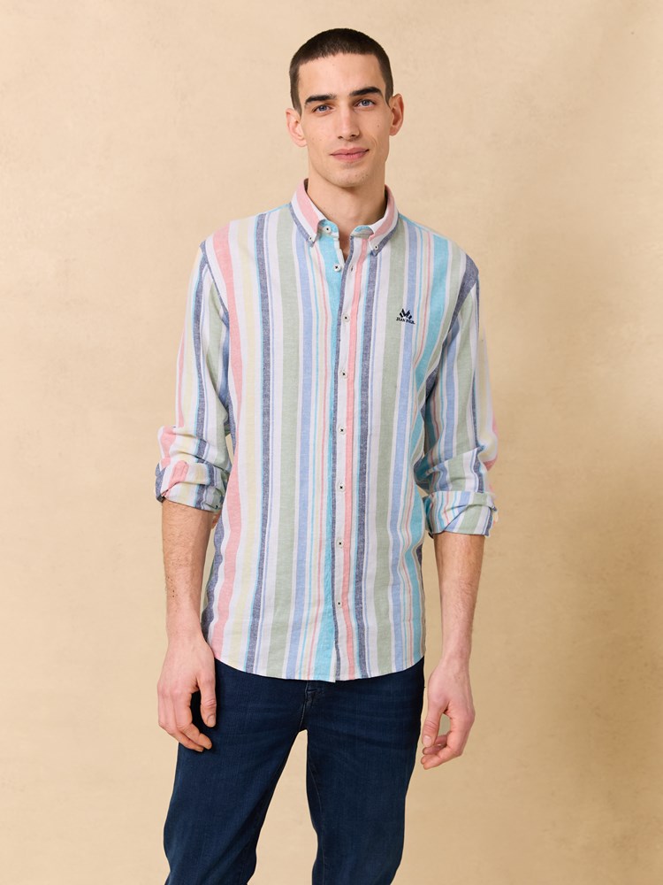 Didrik skjorte 7511303_R03-JEANPAUL-H25-Modell-Front_2488_Didrik skjorte R03_Didrik skjorte R03 7511303.jpg_Front||Front