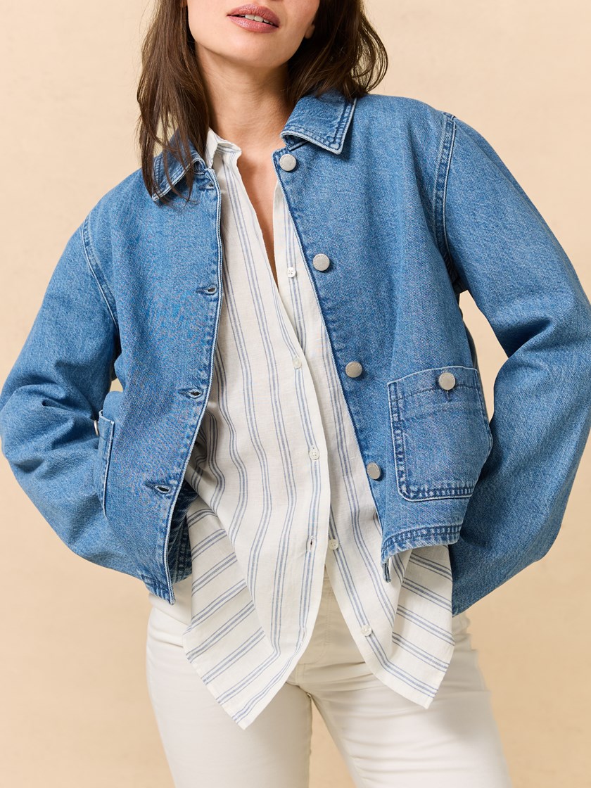 7511438 D05 7511438_D05-JEANPAUL-H25-Front_4371_Betty denimjakke_Betty denimjakke D05_Betty denimjakke D05 7511438.jpg_Front||Front