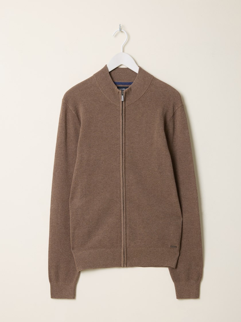 7511906 AGG 7511906_AGG-JEANPAUL-A25-Front_6804_Terry cardigan_Terry cardigan AGG.jpg_Front||Front