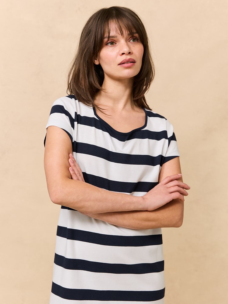 Solina stripete kjole 7512157_EM6-JEANPAUL-H25-Front_7510_Solina stripete kjole.jpg_Front||Front