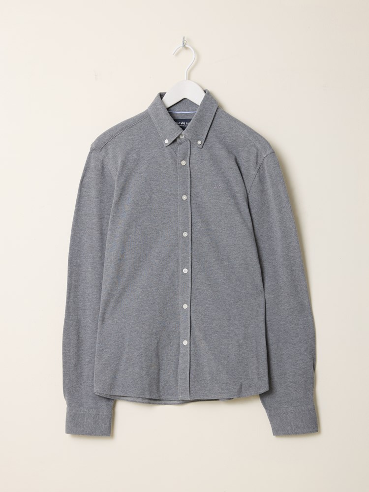 Dominique pique skjorte 7512369_S06-JEANPAUL-A25-Front_64_Dominique pique skjorte_Dominique pique skjorte S06_Dominique pique skjorte S06 7512369.jpg_Front||Front