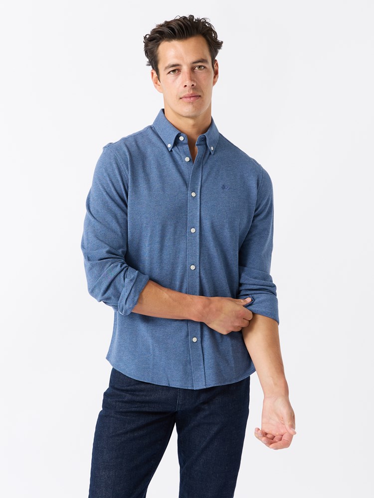 Dominique pique skjorte 7512369_S82_Jean Paul_Dominique Pique Skjorte_A25 (3)_Dominique pique skjorte S82_Dominique pique skjorte S82 7512369.jpg_