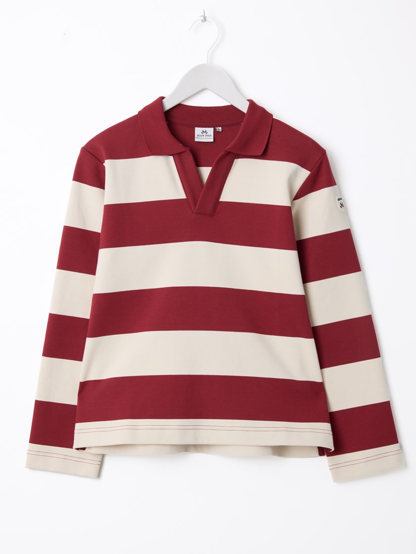 7513063 KB0 7513063_KB0-JEANPAUL-W25-Front_6087_Lya genser KB0_Lya stripet pologenser KB0_Lya stripet pologenser KB0 7513063.jpg_Front||Front