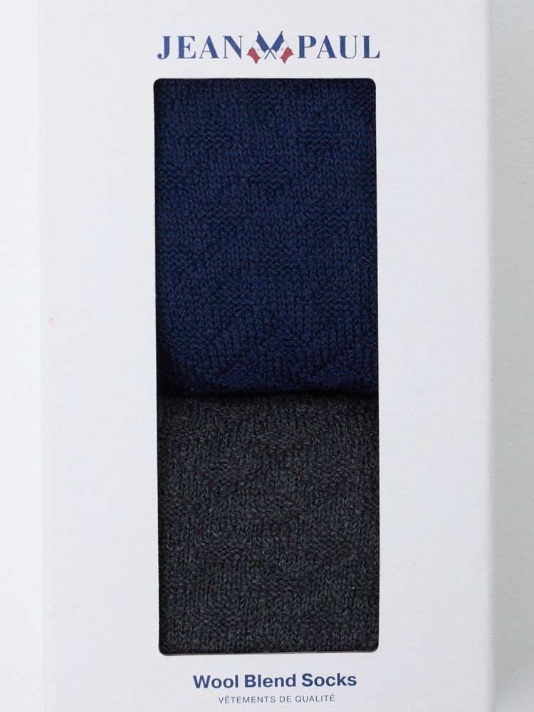 Noland 2 pk sokker 7513165_EM6-JEANPAUL-W25-Front_7539_Noland 2 pk sokker EM6_Noland 2 pk sokker EM6 7513165.jpg_Front||Front