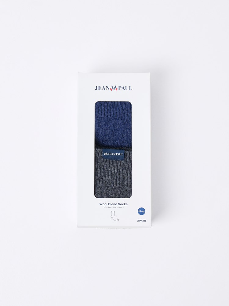 Noland 2 pk sokker 7513165_EM6-JEANPAUL-W25-Front_7839_Noland 2 pk sokker EM6_Noland 2 pk sokker EM6 7513165.jpg_Front||Front